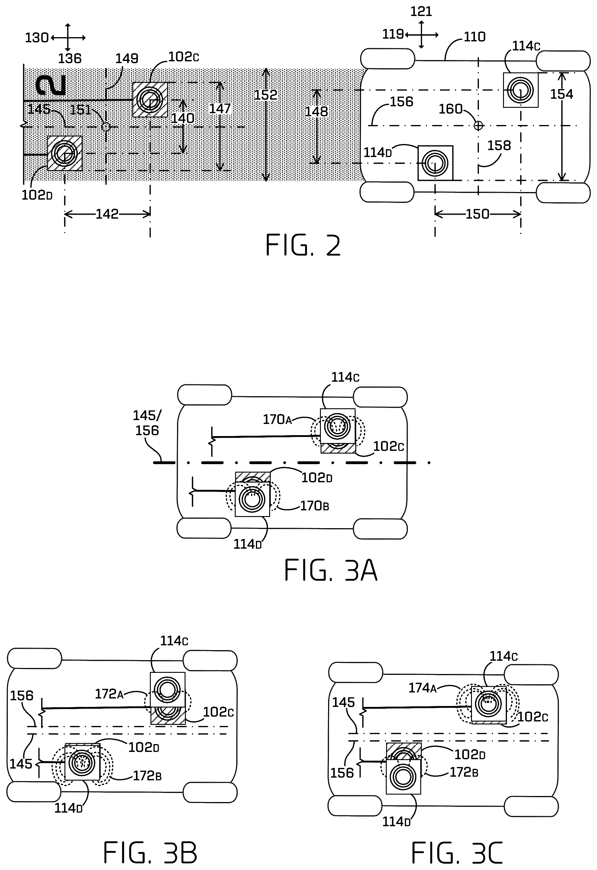 Patent US12103410 Figure 3 – Multi-coil inductive charging for vehicles