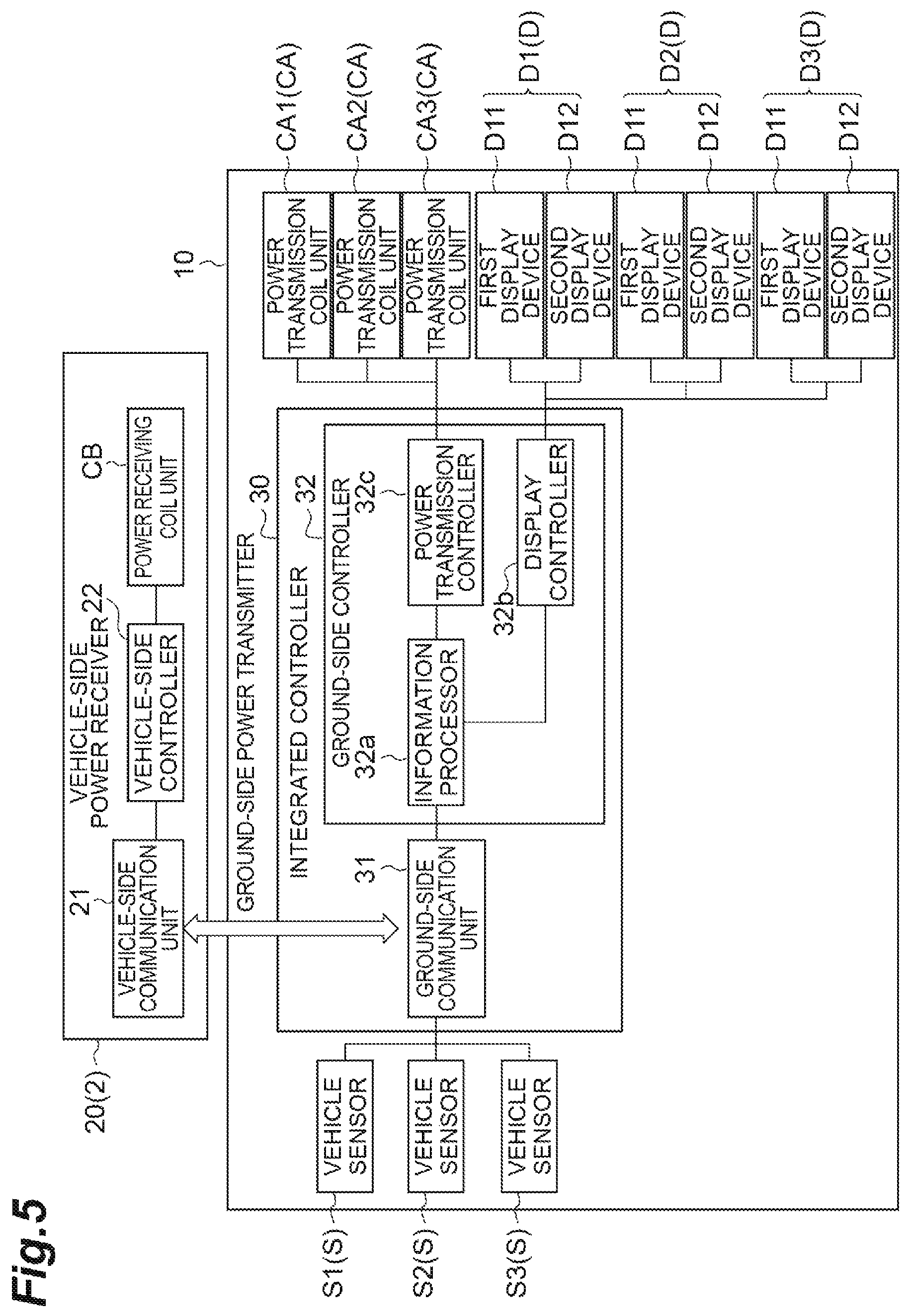 Patent US12103411 Figure 5 – Power supply device and power supply system