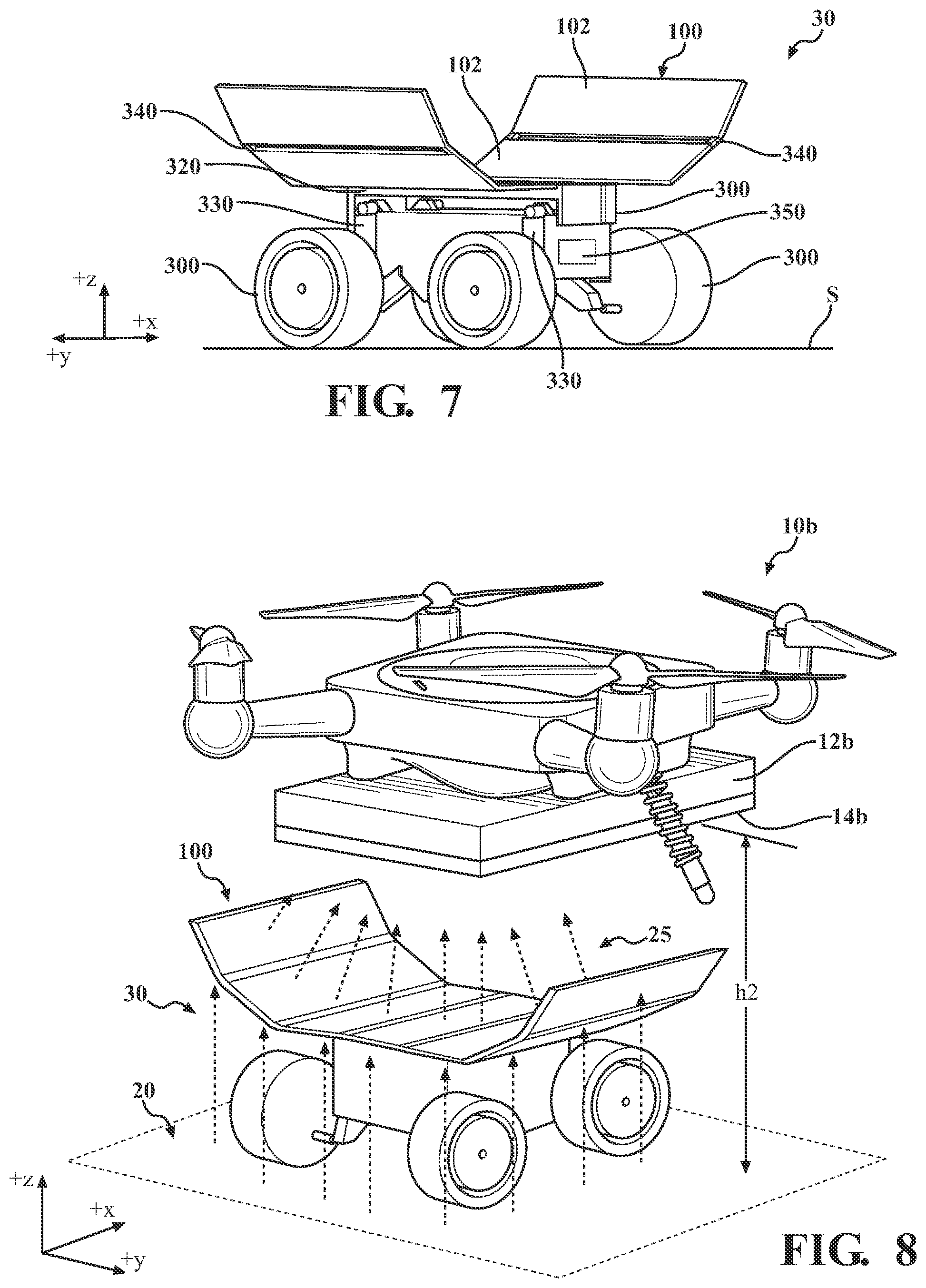 Patent US12103417 Figure 4 – Metamaterial panel for enhancing wireless charging of electric vehicles