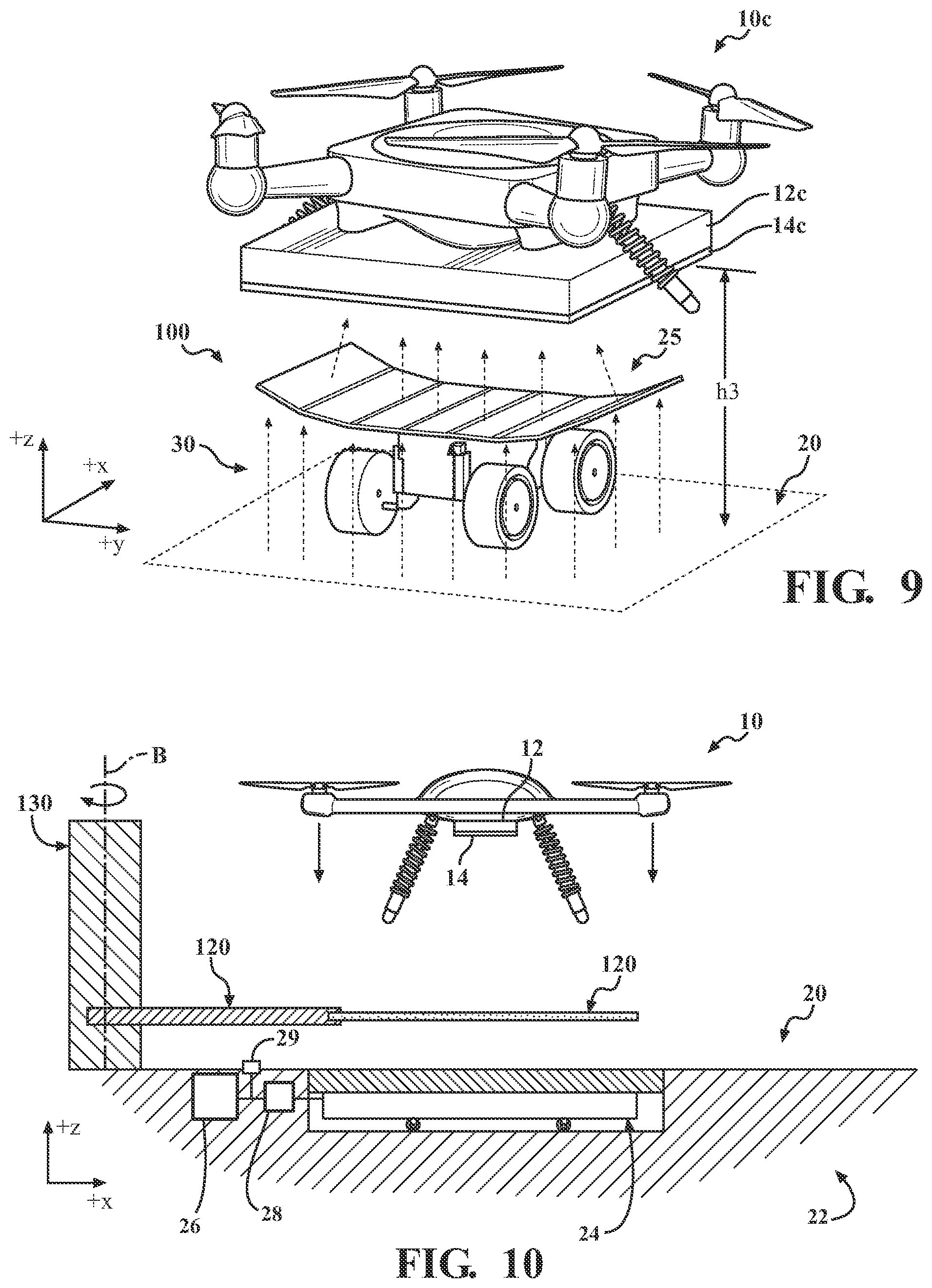 Patent US12103417 Figure 5 – Metamaterial panel for enhancing wireless charging of electric vehicles