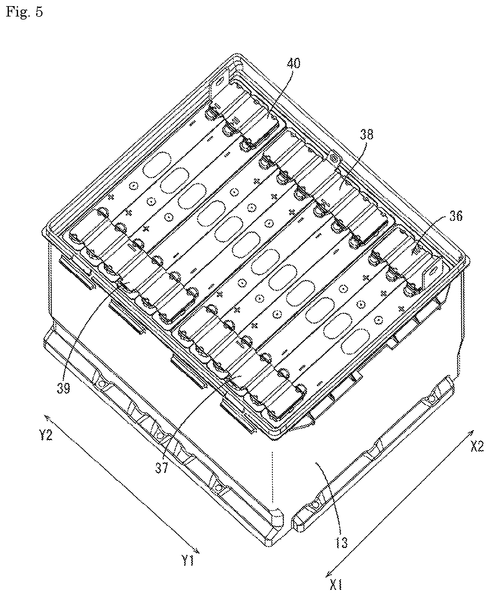 Patent US12103426 Figure 5 – Energy storage apparatus and method for managing energy storage device