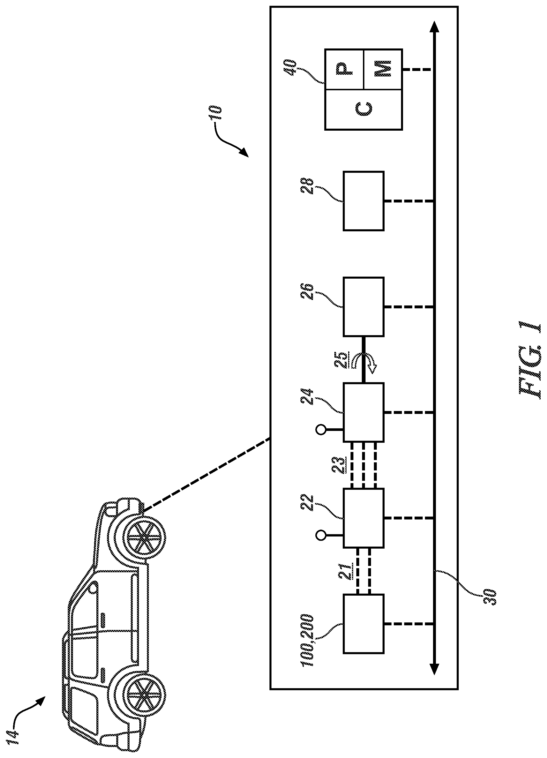 Patent US12103429 Figure 1 – Method and apparatus for a multi-cell rechargeable energy storage device