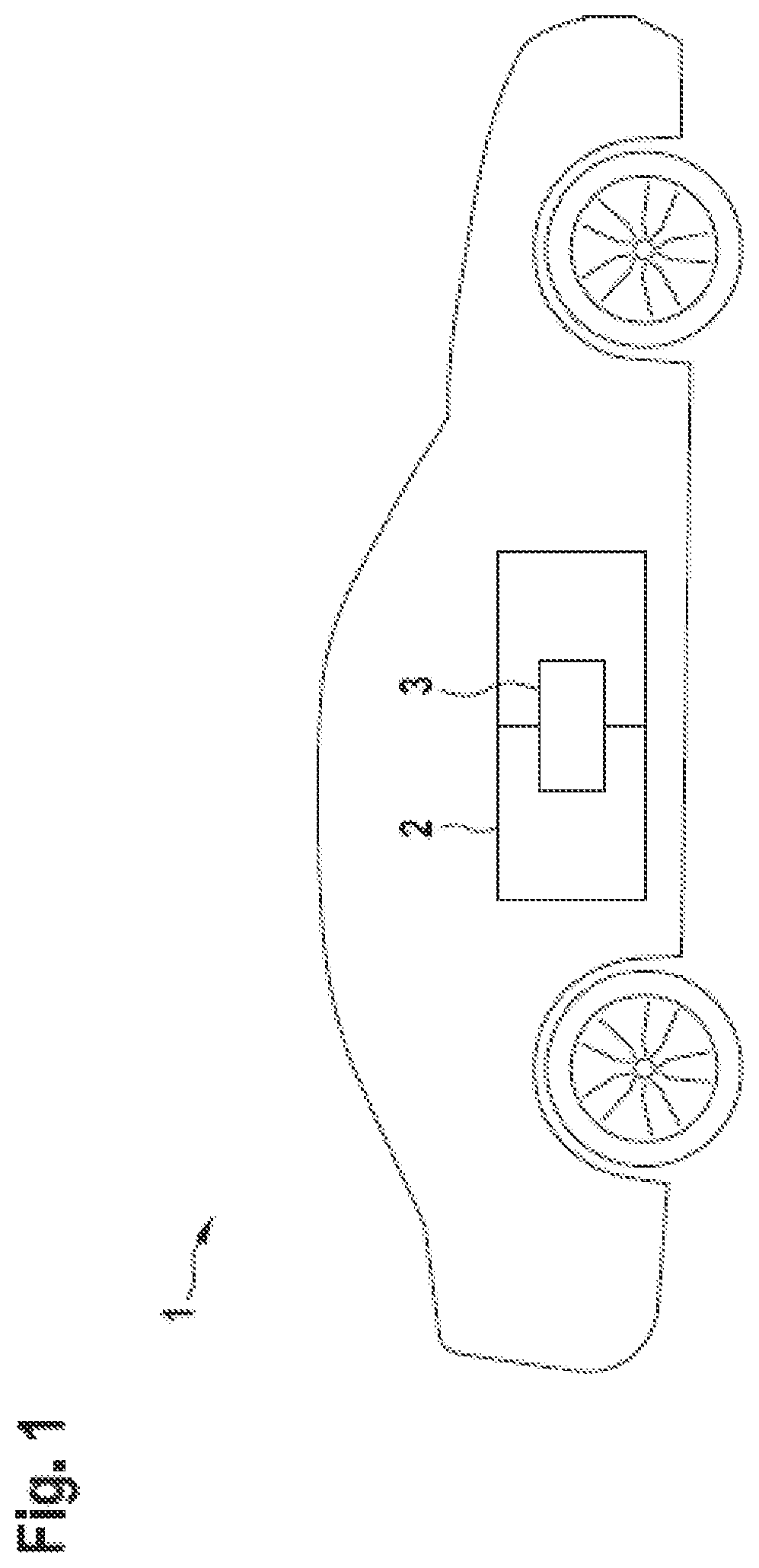 Patent US12103430 Figure 1 – Electric circuit for a high-voltage network of a vehicle