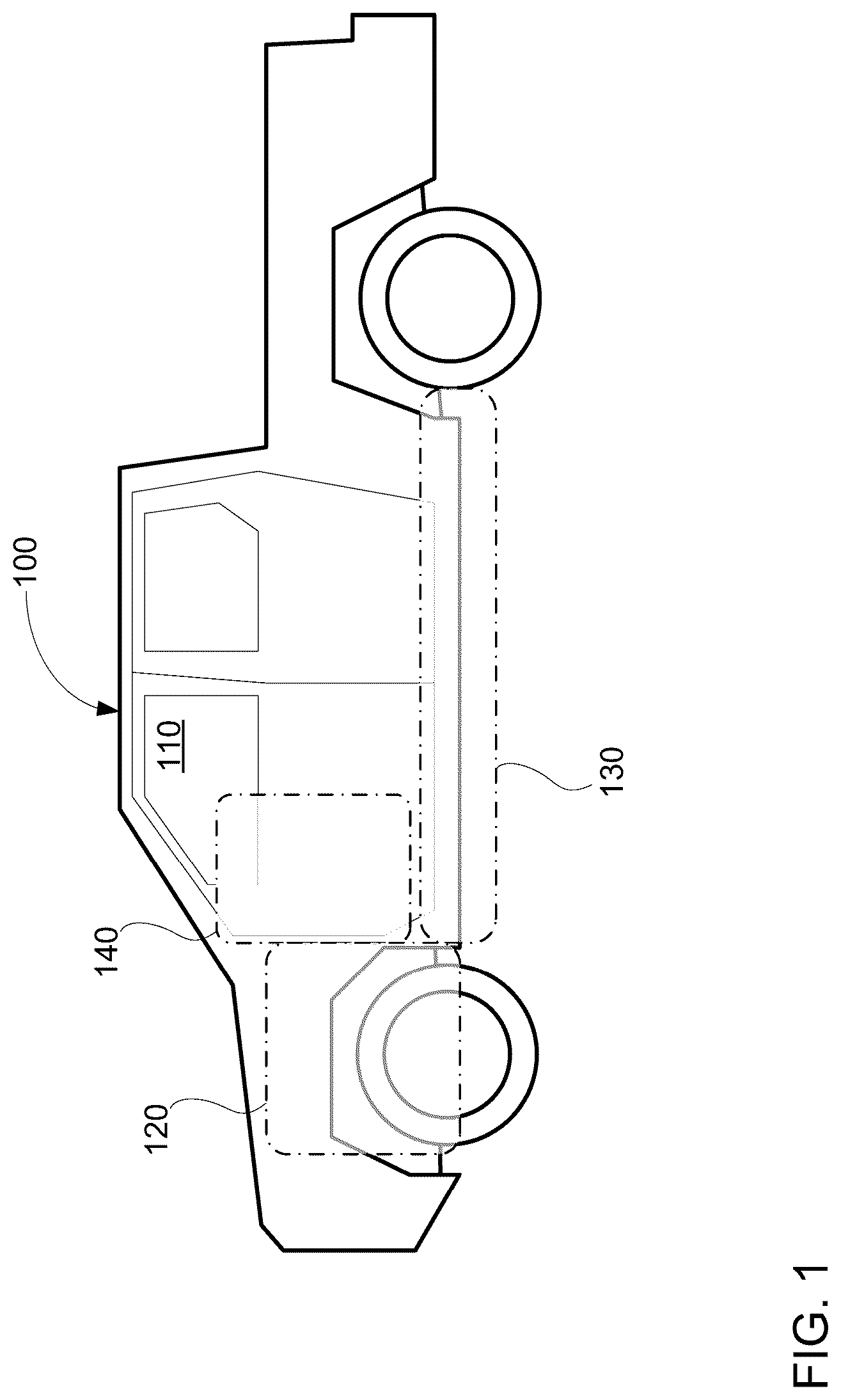 Patent US12103431 Figure 1 – System and methods for battery and cabin cooling in electric vehicles
