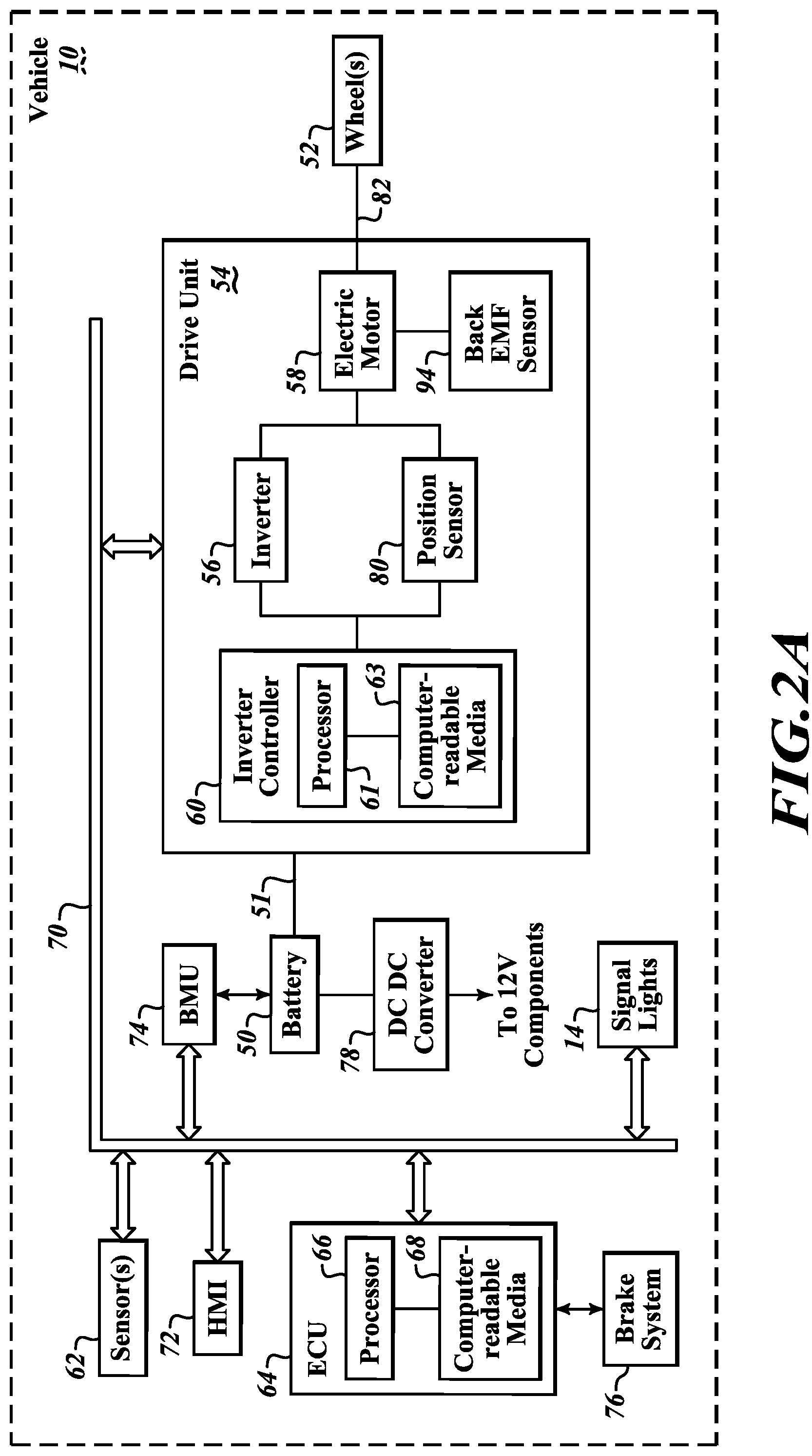 Patent US12103433 Figure 2 – Systems and methods for controlling towing of a vehicle