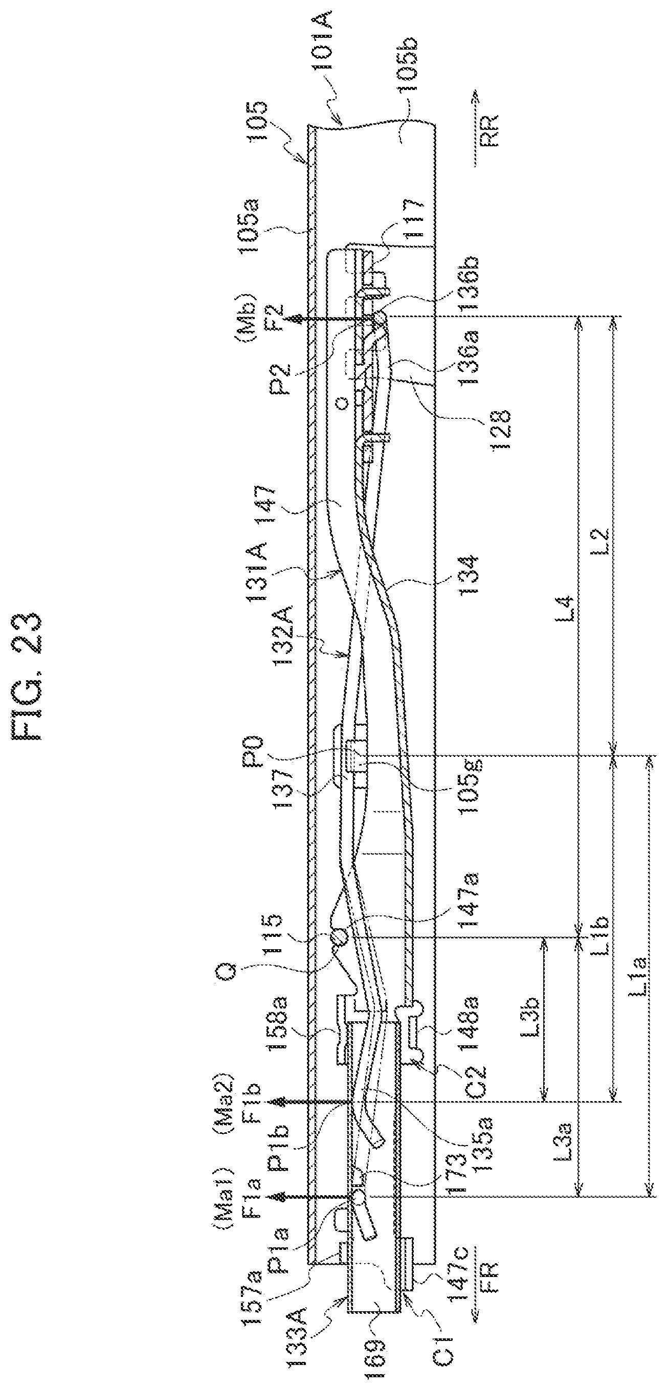 Patent US12103437 Figure 20 – Seat sliding device