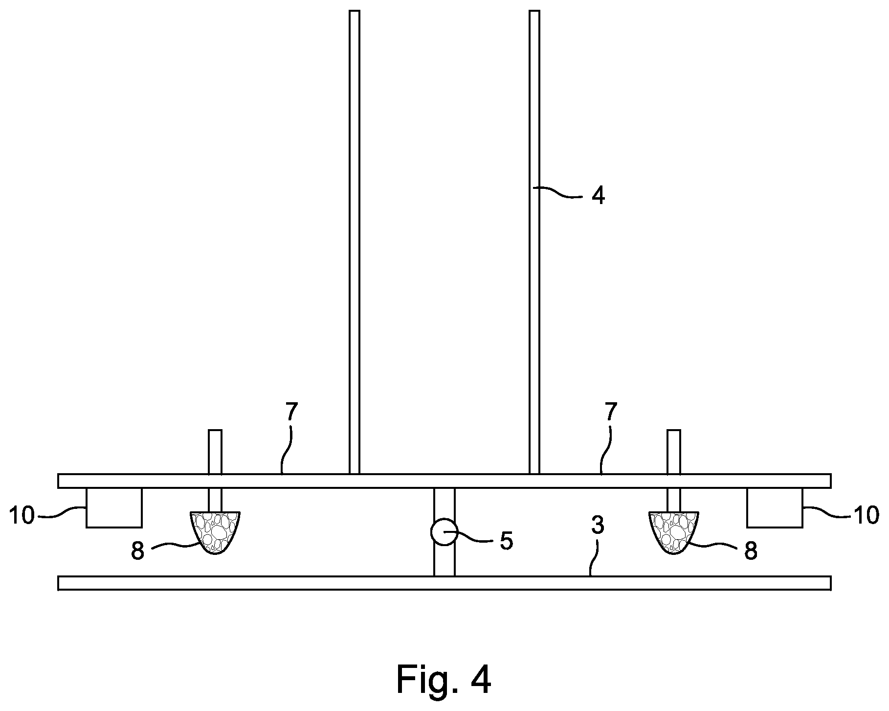 Patent US12103438 Figure 4 – Device for mounting a seat or a standing plate relative to a frame of a vehicle