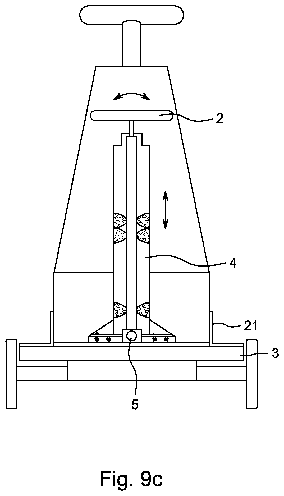 Patent US12103438 Figure 10 – Device for mounting a seat or a standing plate relative to a frame of a vehicle