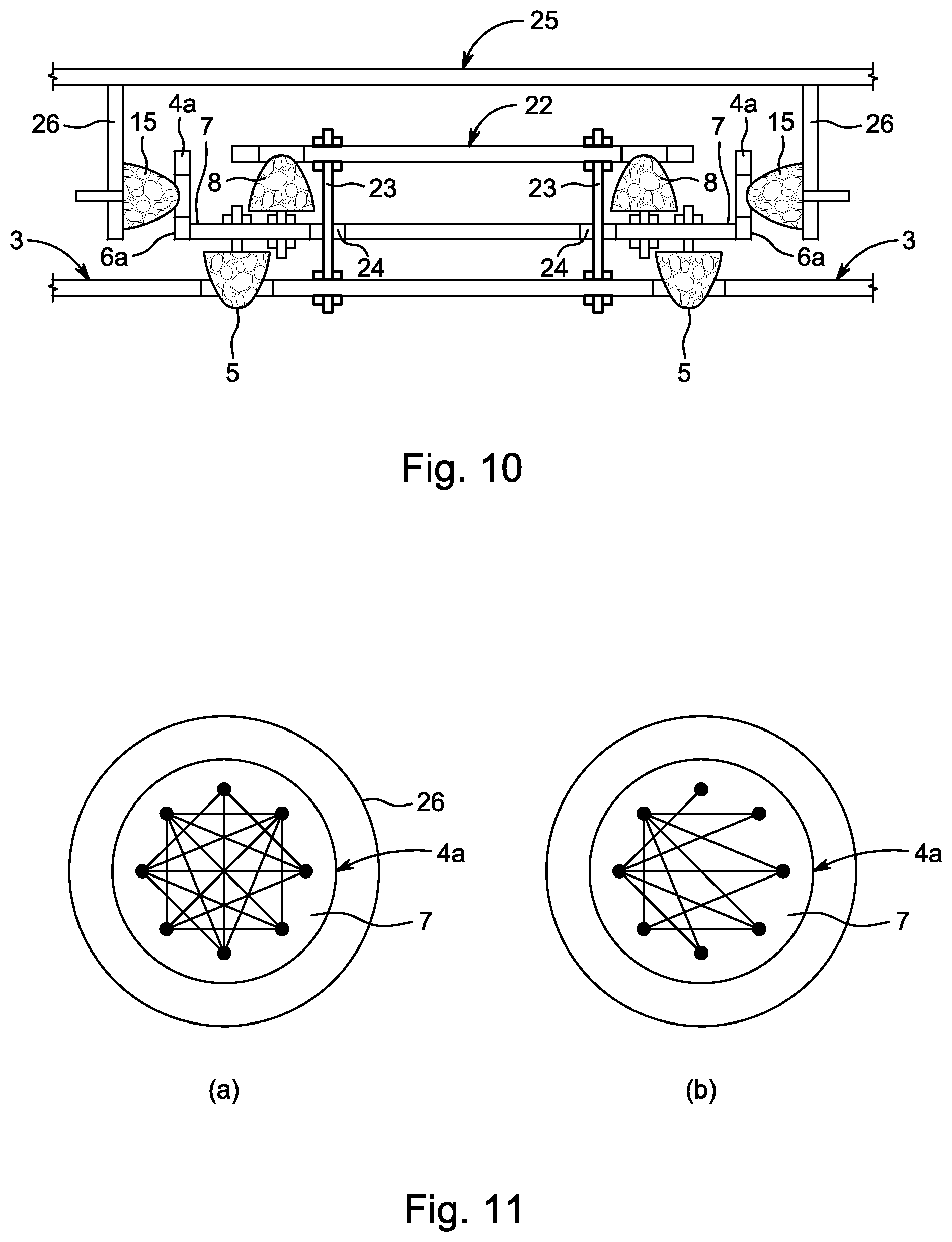 Patent US12103438 Figure 11 – Device for mounting a seat or a standing plate relative to a frame of a vehicle