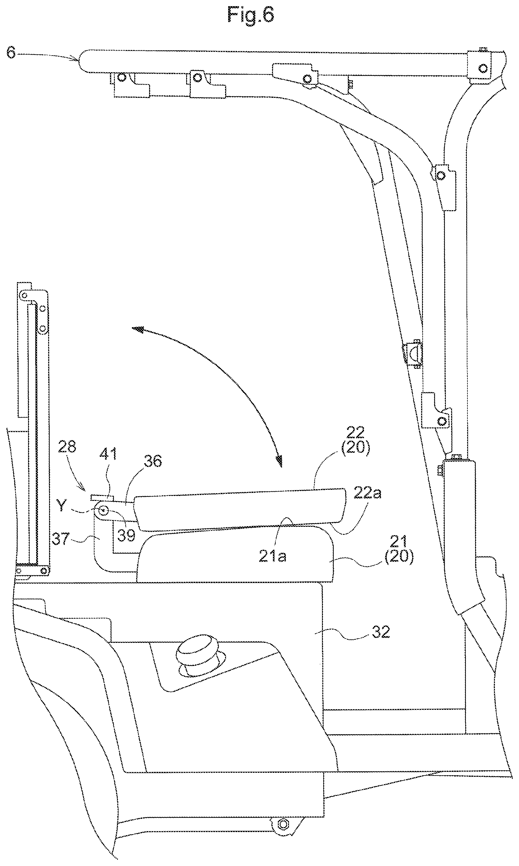 Patent US12103439 Figure 6 – Multipurpose vehicle