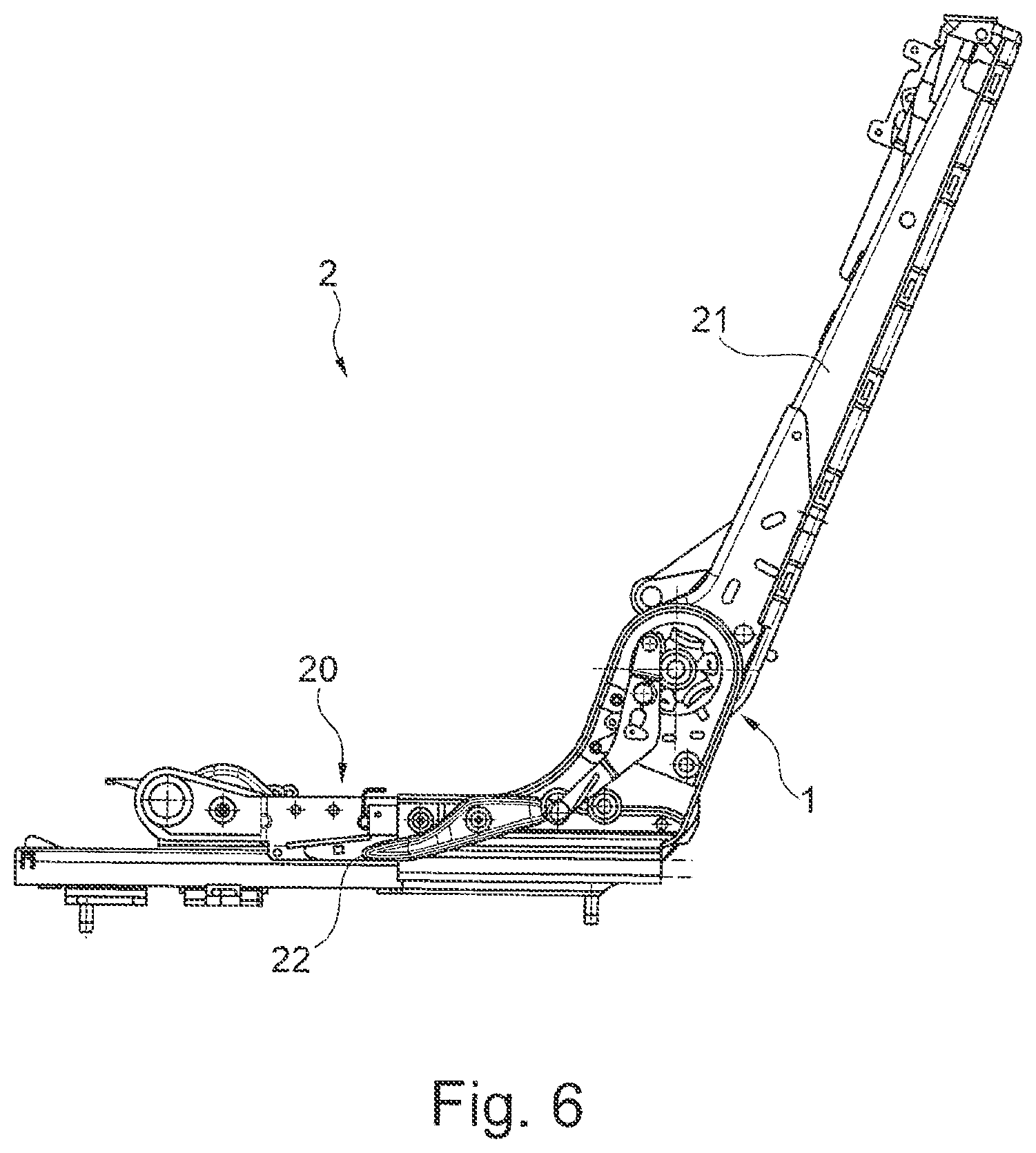 Patent US12103442 Figure 5 – Detent fitting for a vehicle seat