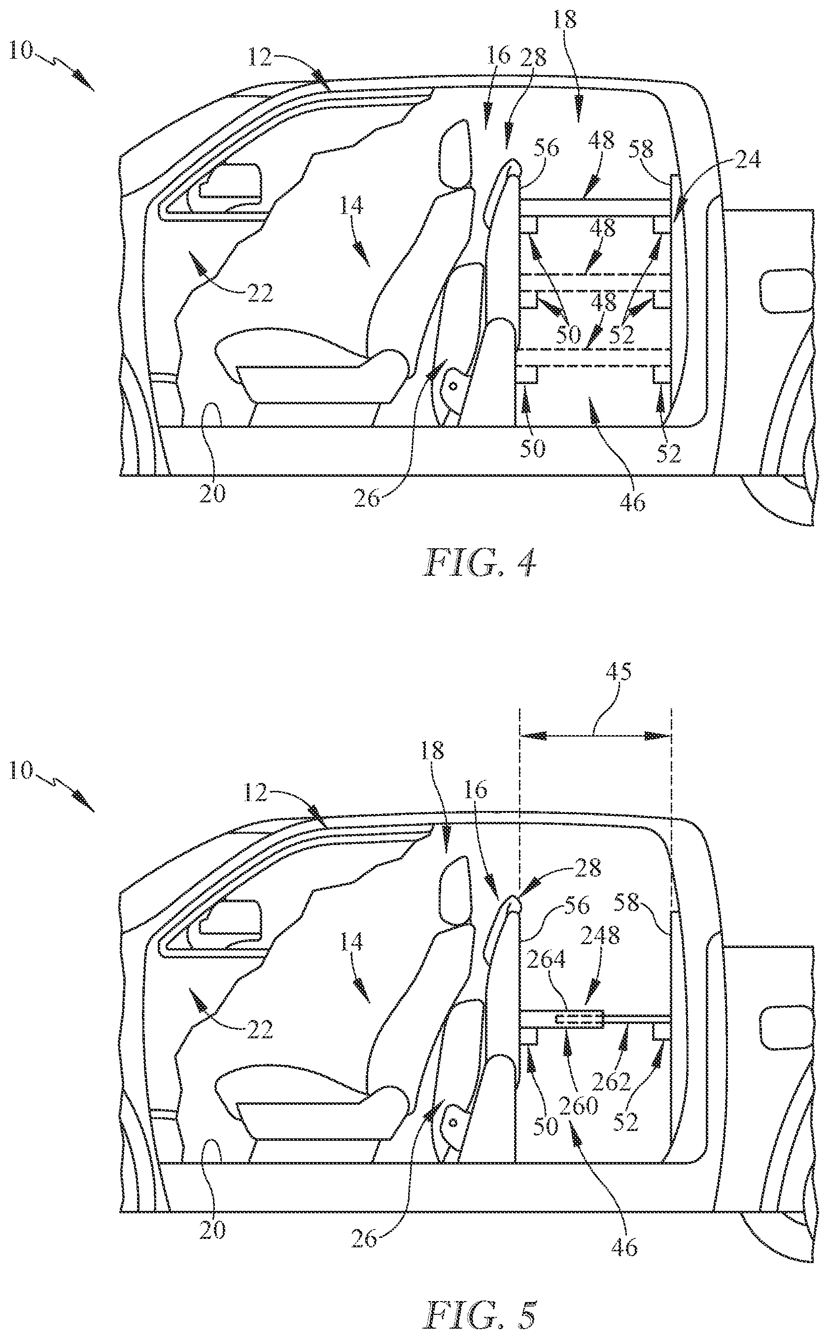 Patent US12103443 Figure 2 – Vehicle and occupant support for a vehicle