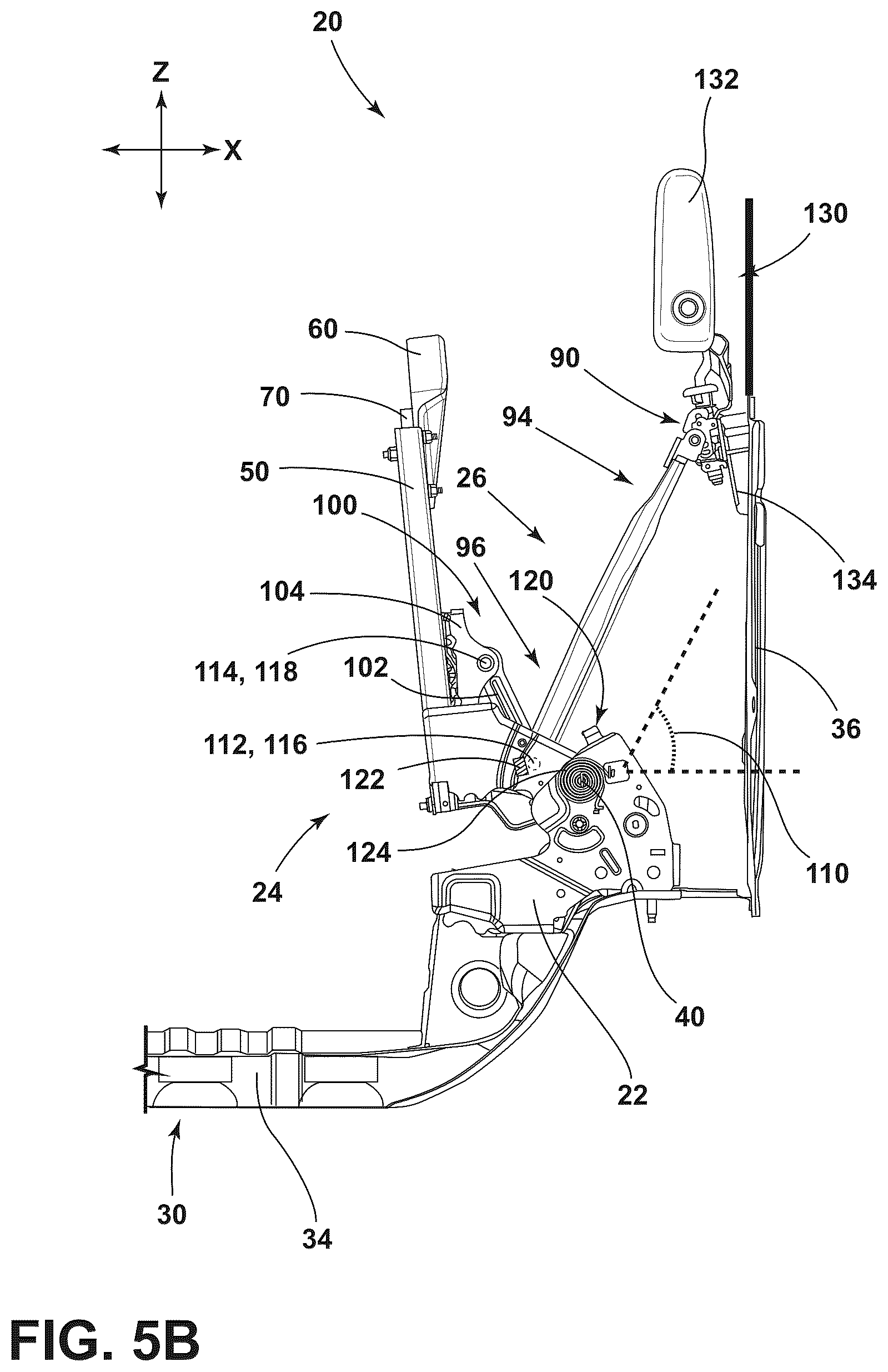 Patent US12103444 Figure 12 – Seat assembly