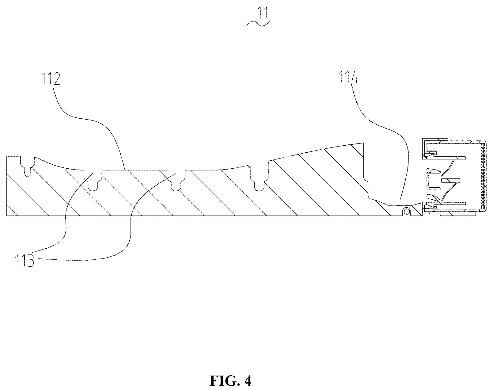 Patent US12103447 Figure 4 – Vehicle-mounted air circulation cushion