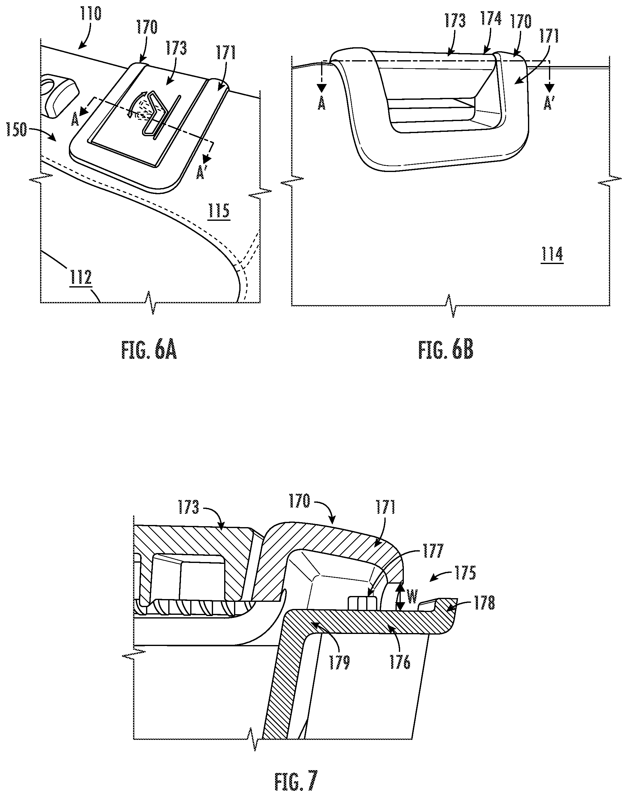 Patent US12103448 Figure 4 – Trim retention member