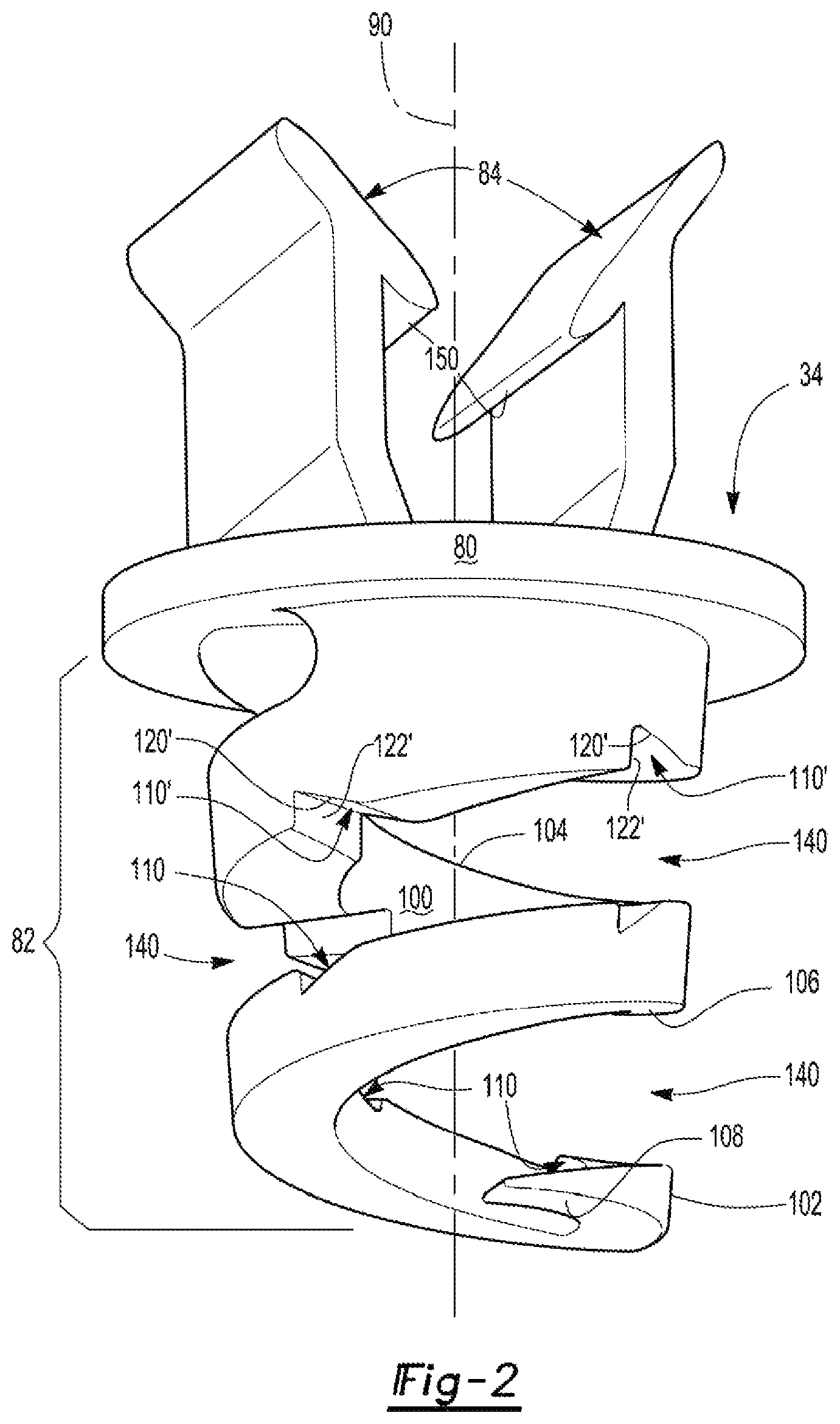Patent US12103449 Figure 2 – Retention clip for a seat assembly and method of assembly
