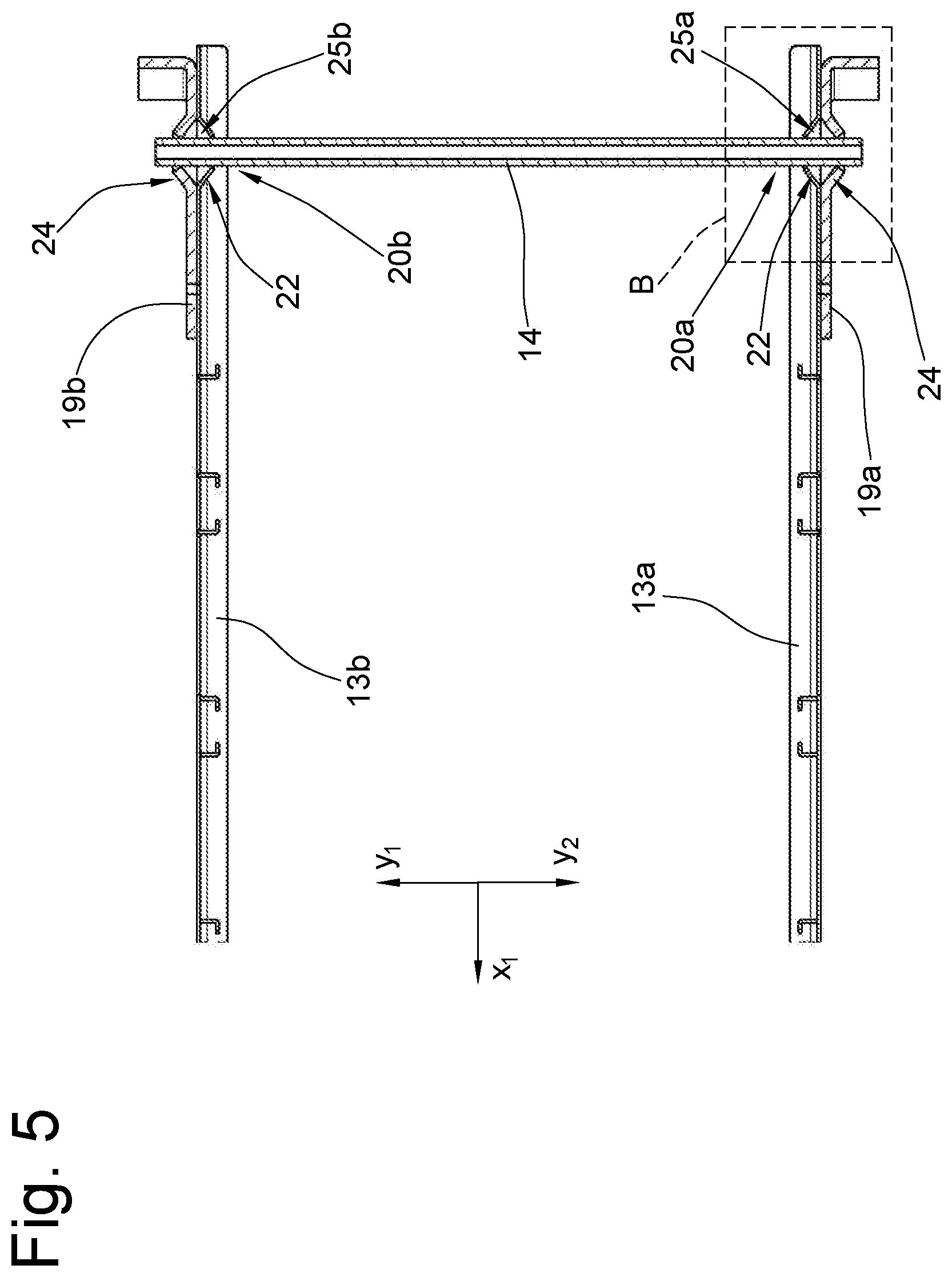 Patent US12103450 Figure 5 – Method to produce a connection for an equipment part of a vehicle