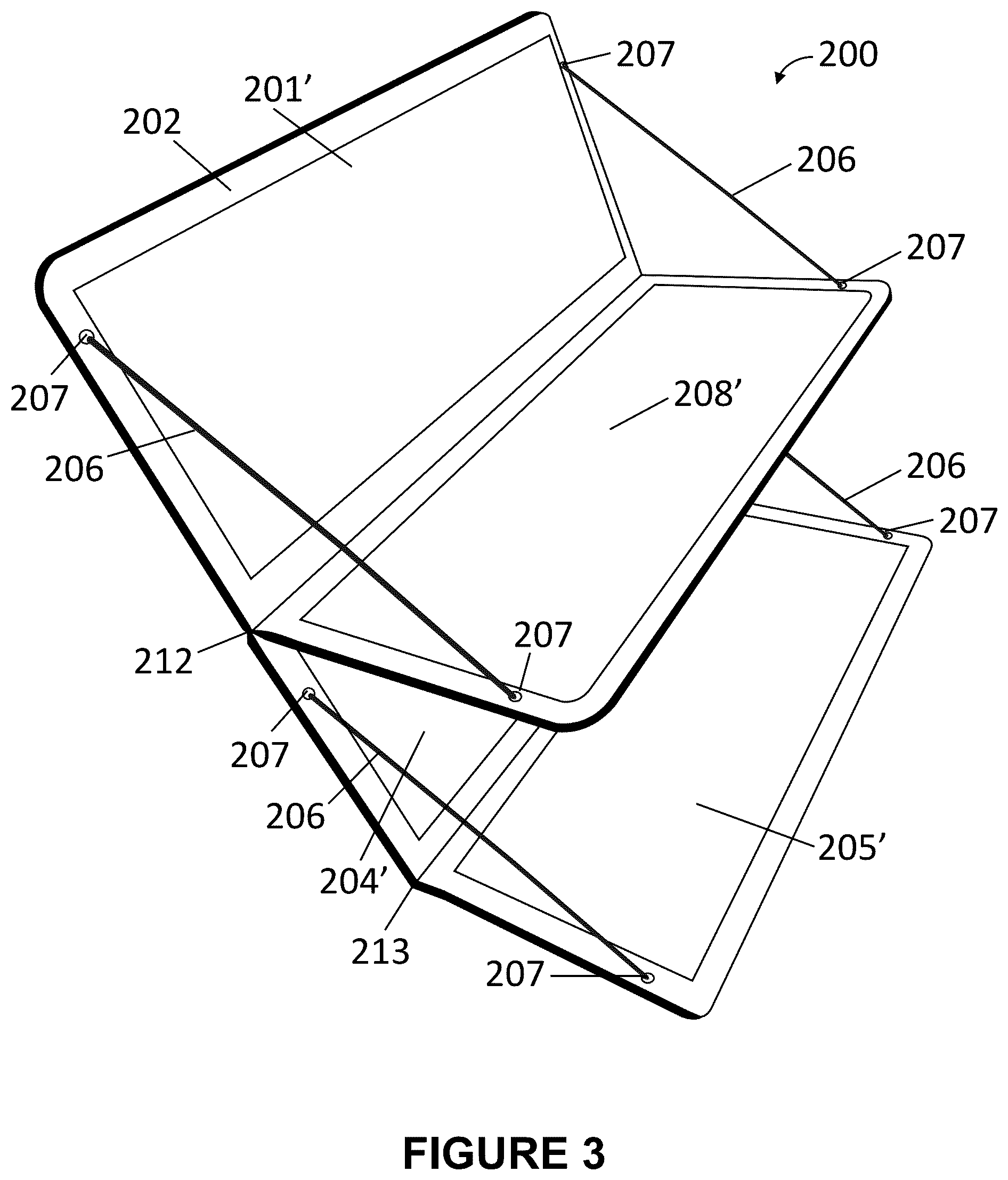 Patent US12103452 Figure 3 – Multi-purpose organizing tray