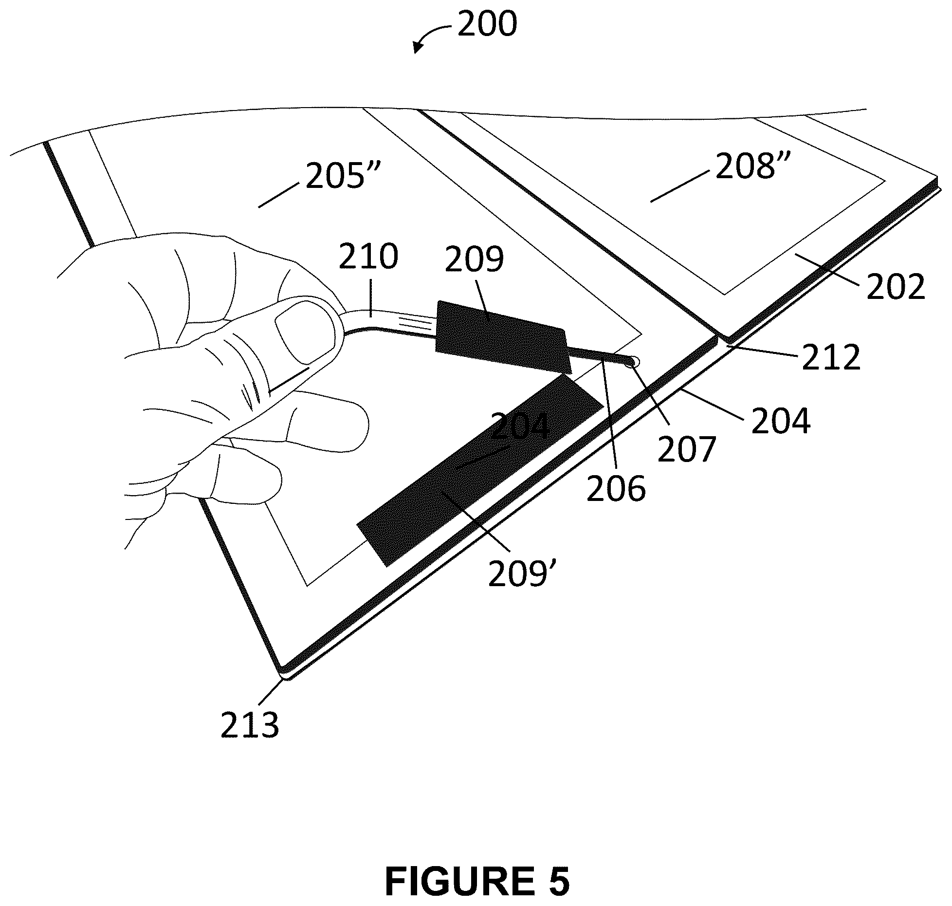 Patent US12103452 Figure 5 – Multi-purpose organizing tray