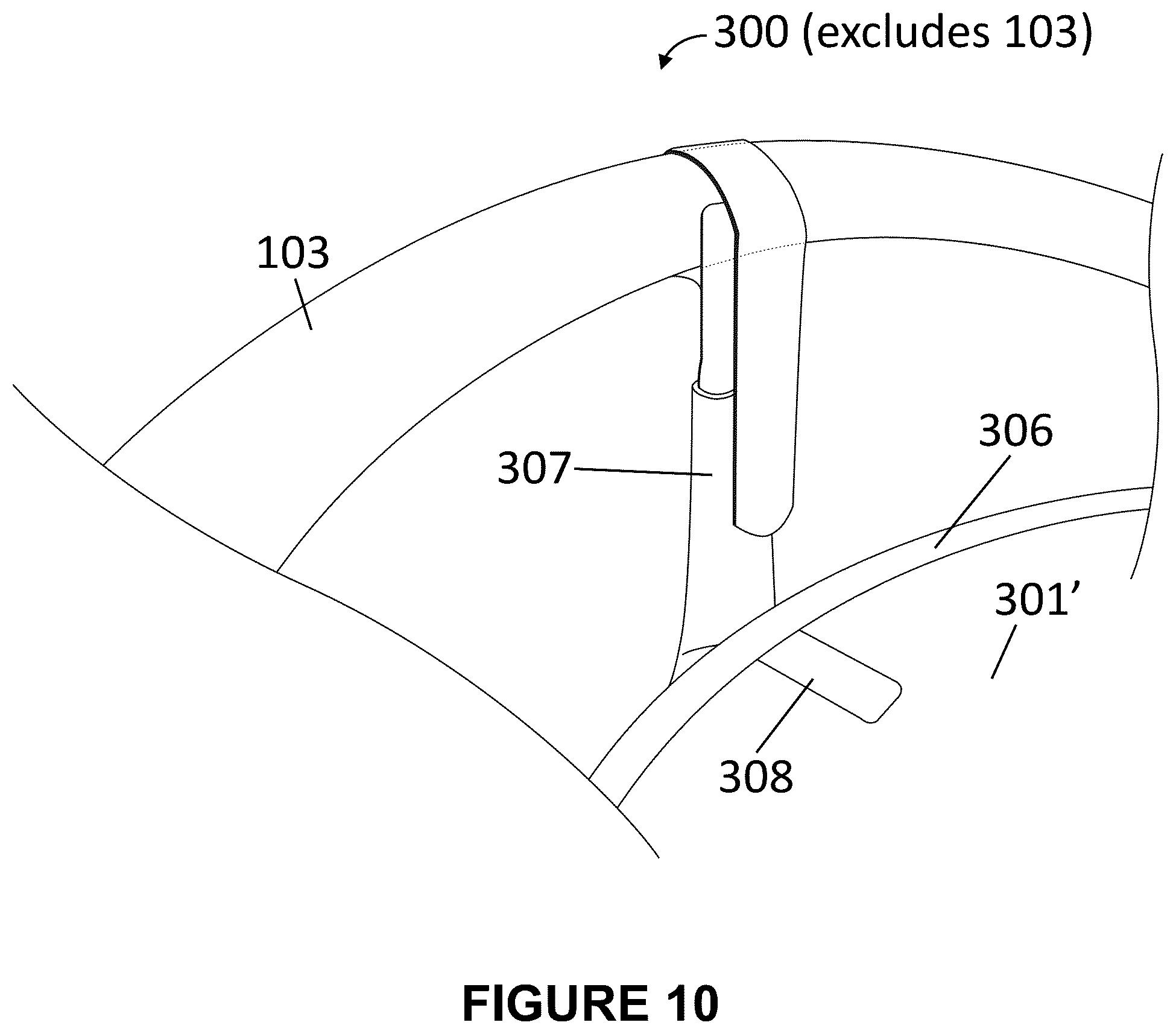 Patent US12103452 Figure 10 – Multi-purpose organizing tray