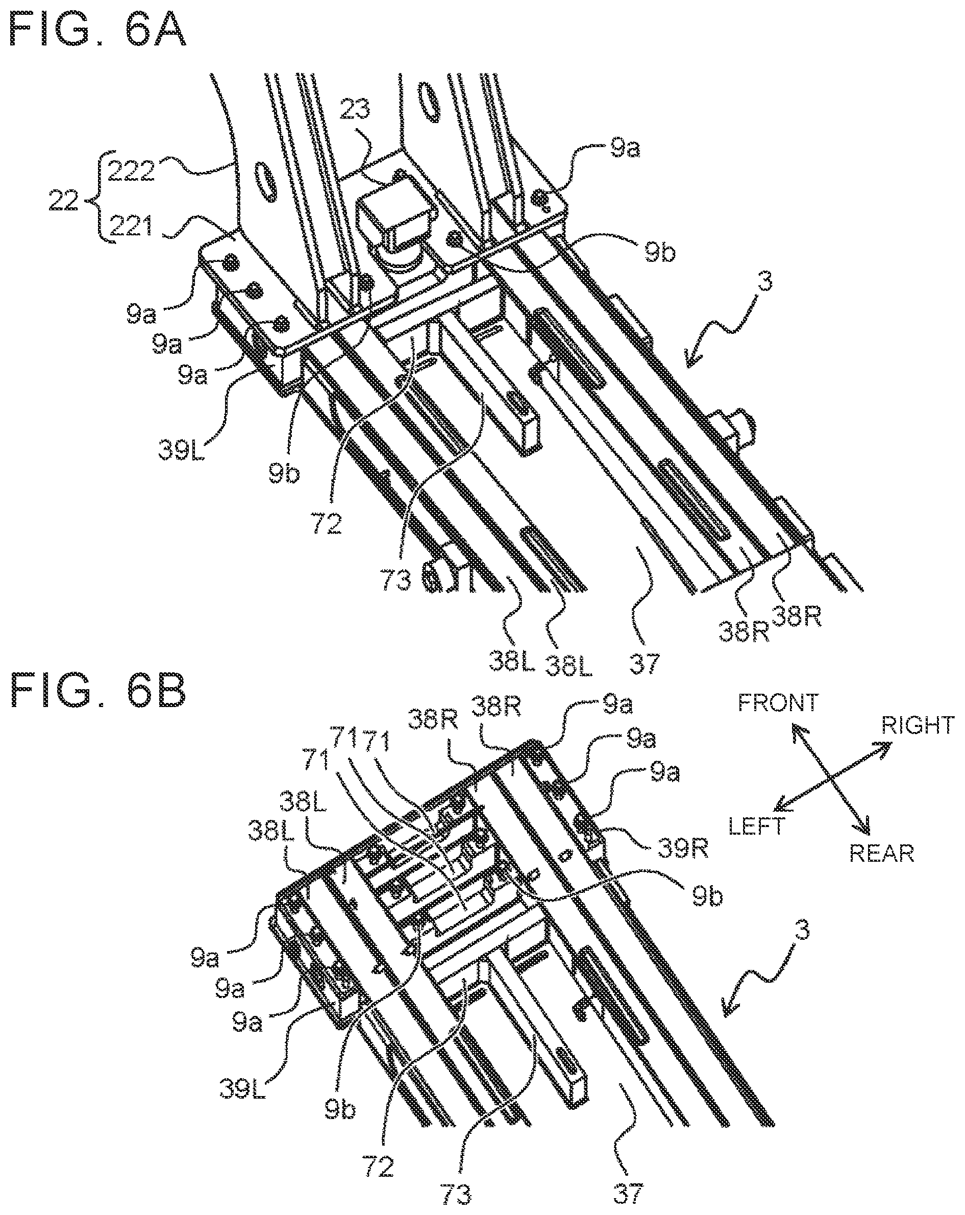 Patent US12103454 Figure 6 – Vehicle transporting device