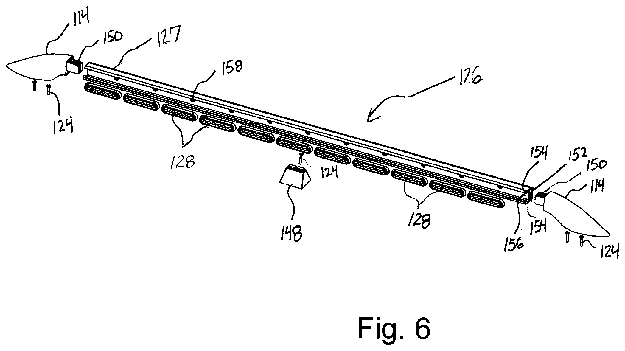 Patent US12103458 Figure 6 – Tailgate and rooftop mounted warning or emergency lights