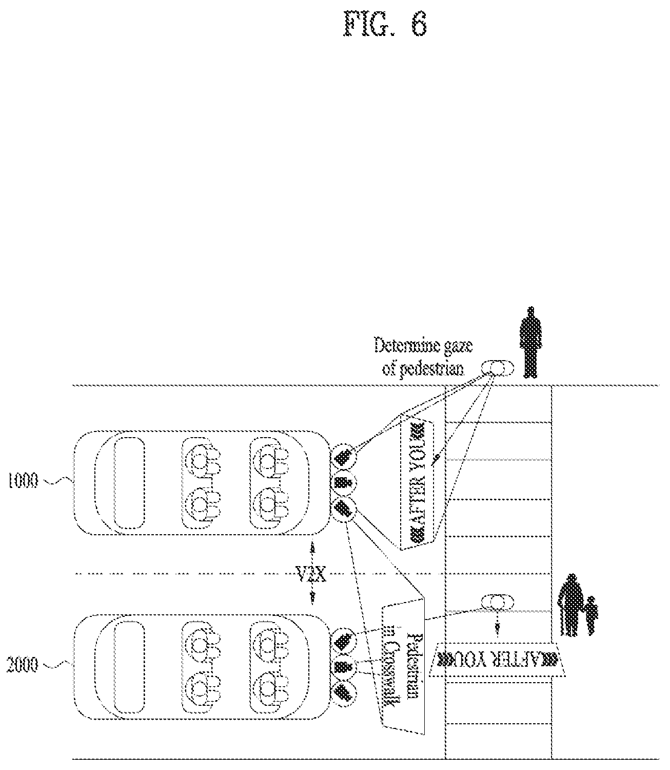 Patent US12103459 Figure 6 – Method and system for displaying external communication message