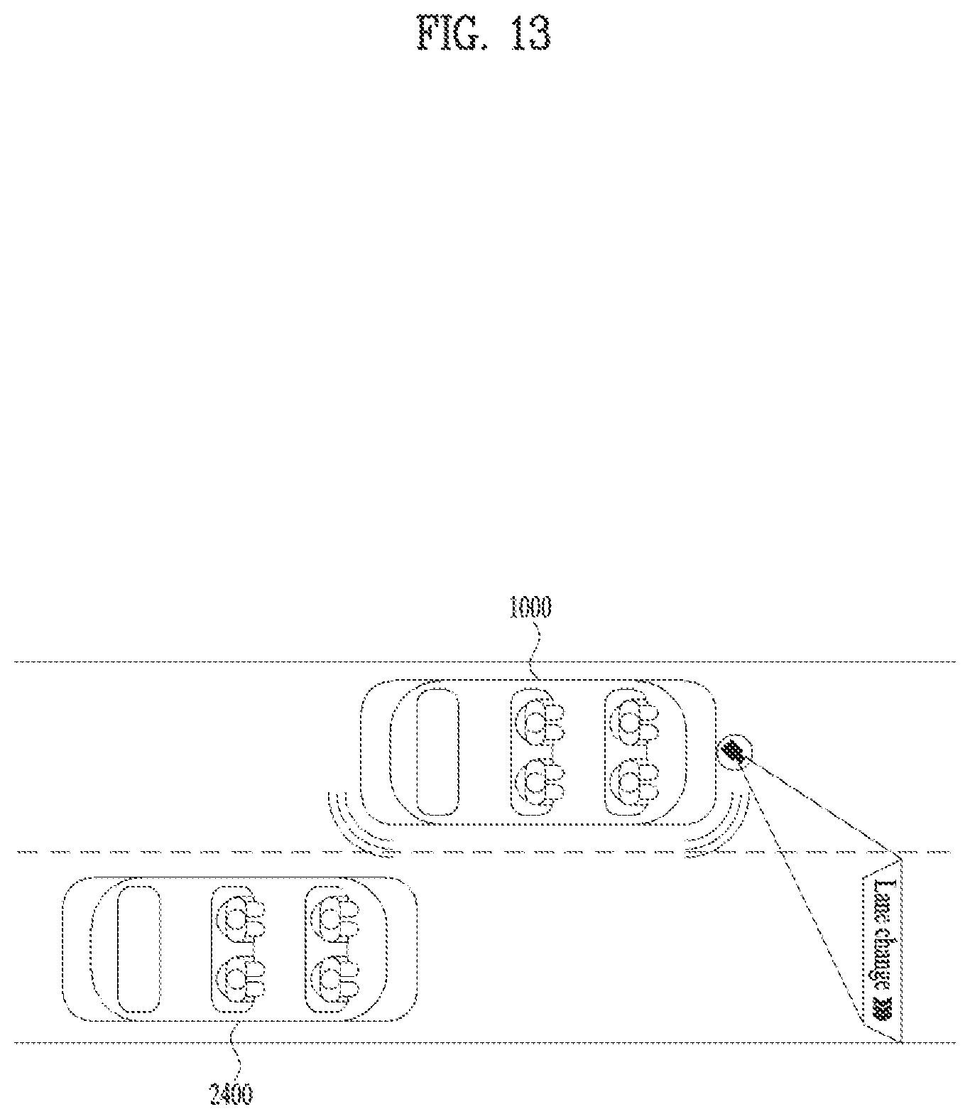 Patent US12103459 Figure 13 – Method and system for displaying external communication message