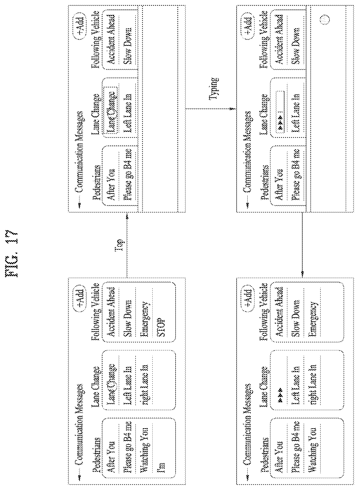 Patent US12103459 Figure 17 – Method and system for displaying external communication message