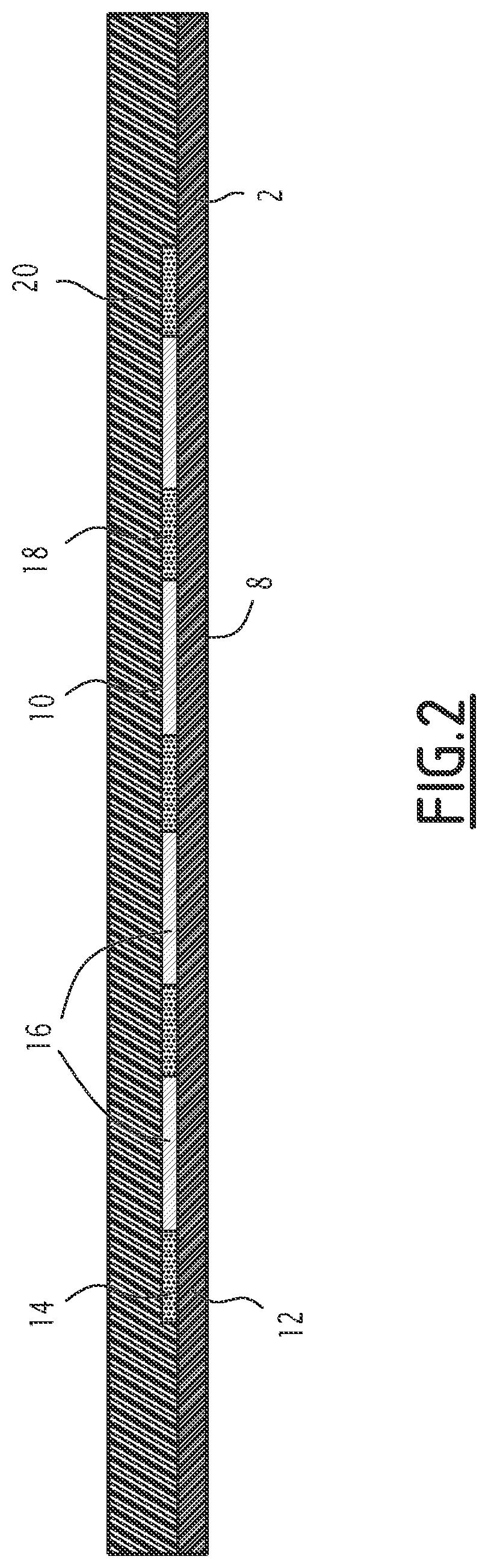 Patent US12103461 Figure 2 – Trim element comprising commutable backlit areas