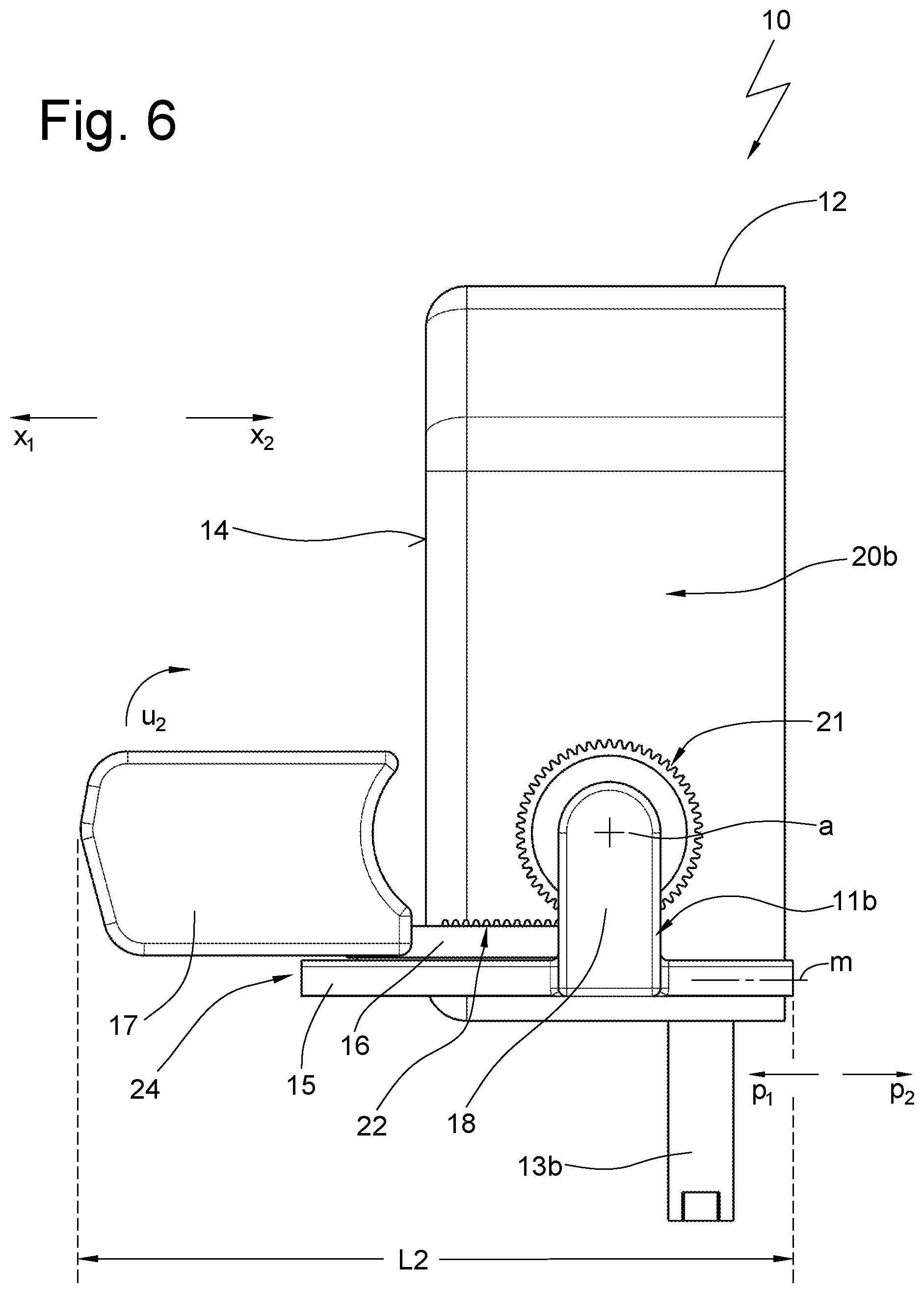 Patent US12103464 Figure 6 – Equipment component for a vehicle