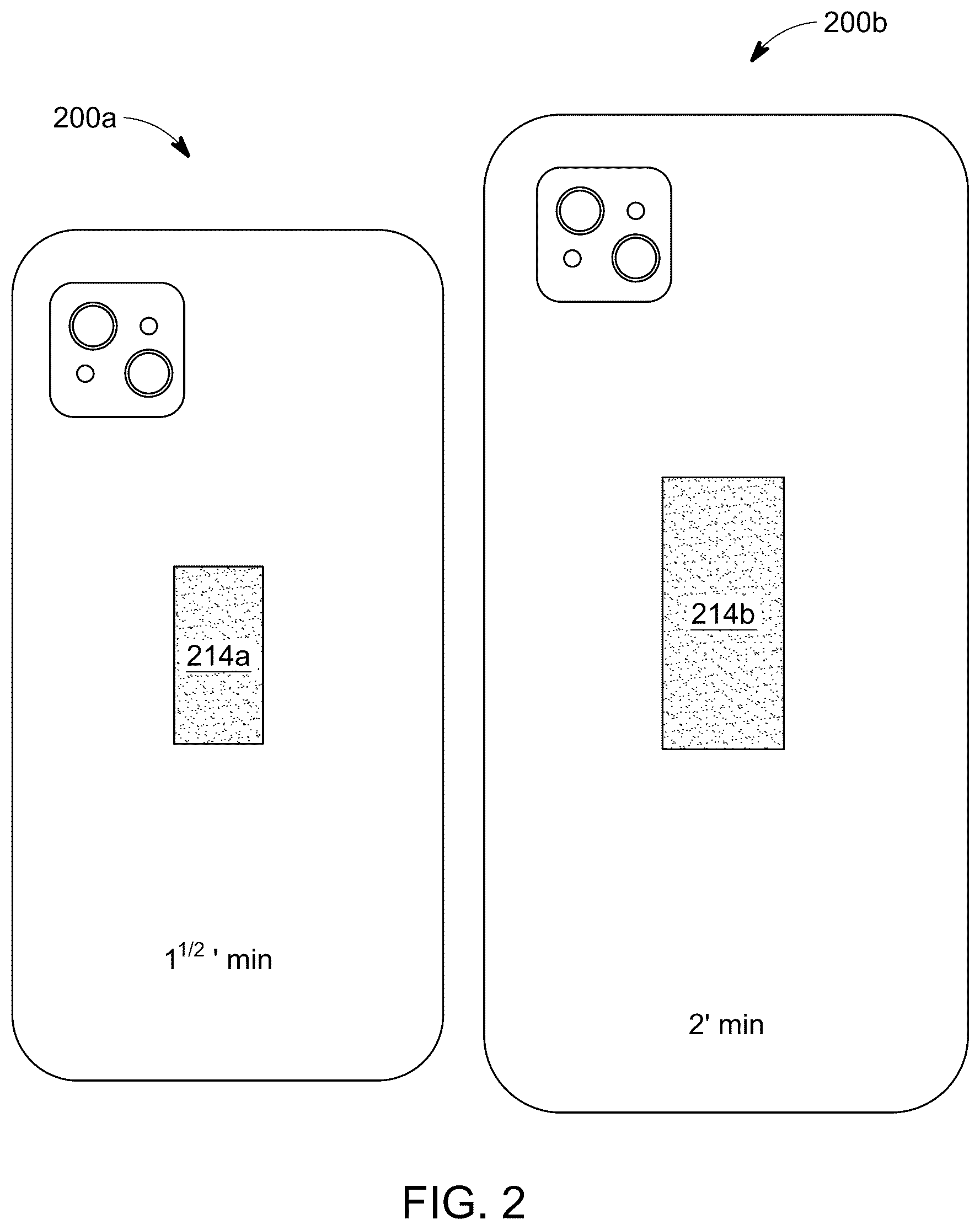 Patent US12103466 Figure 2 – Universal cell phone holder