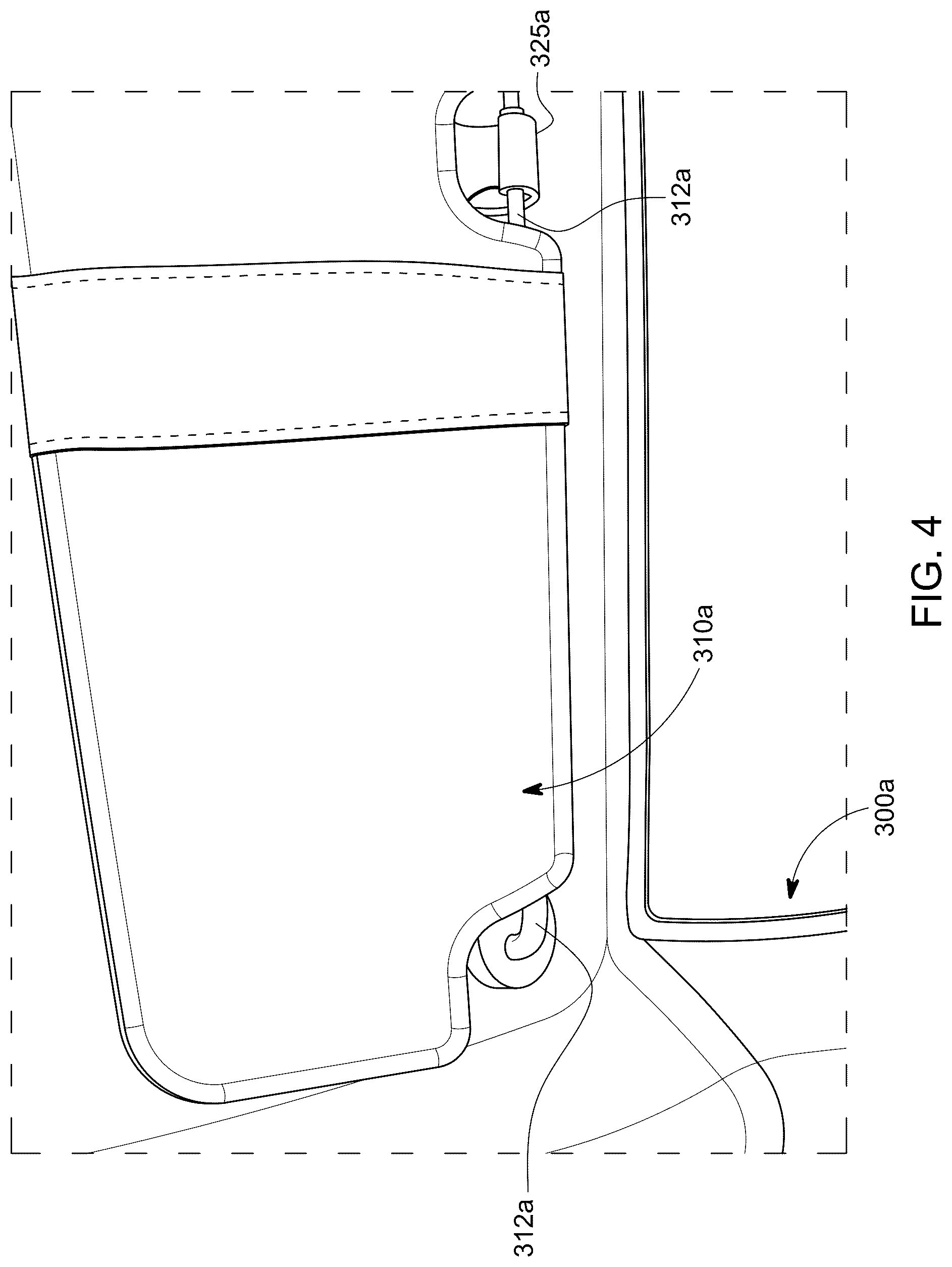 Patent US12103466 Figure 4 – Universal cell phone holder