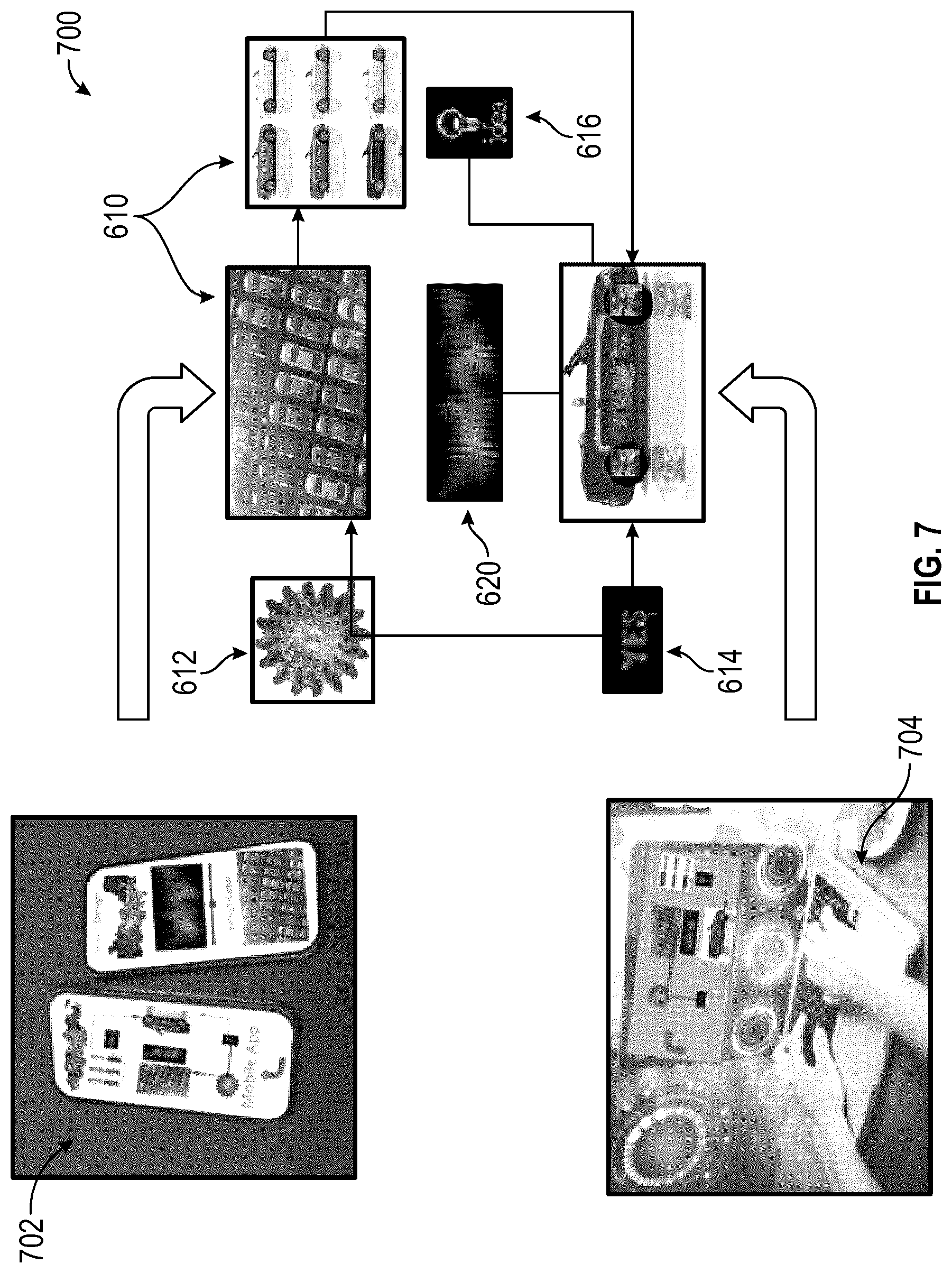 Patent US12103470 Figure 7 – Smart display sheets