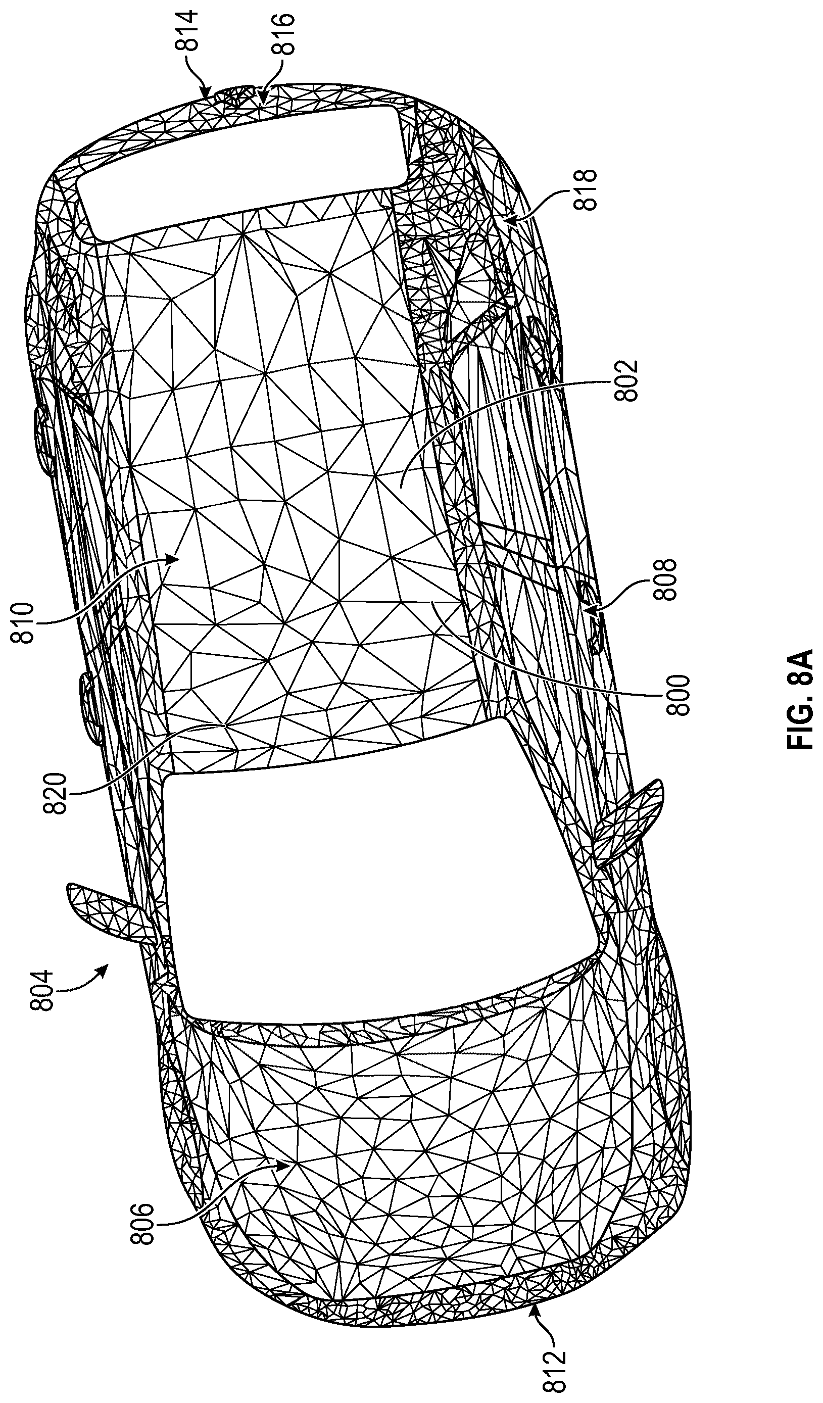 Patent US12103470 Figure 8 – Smart display sheets