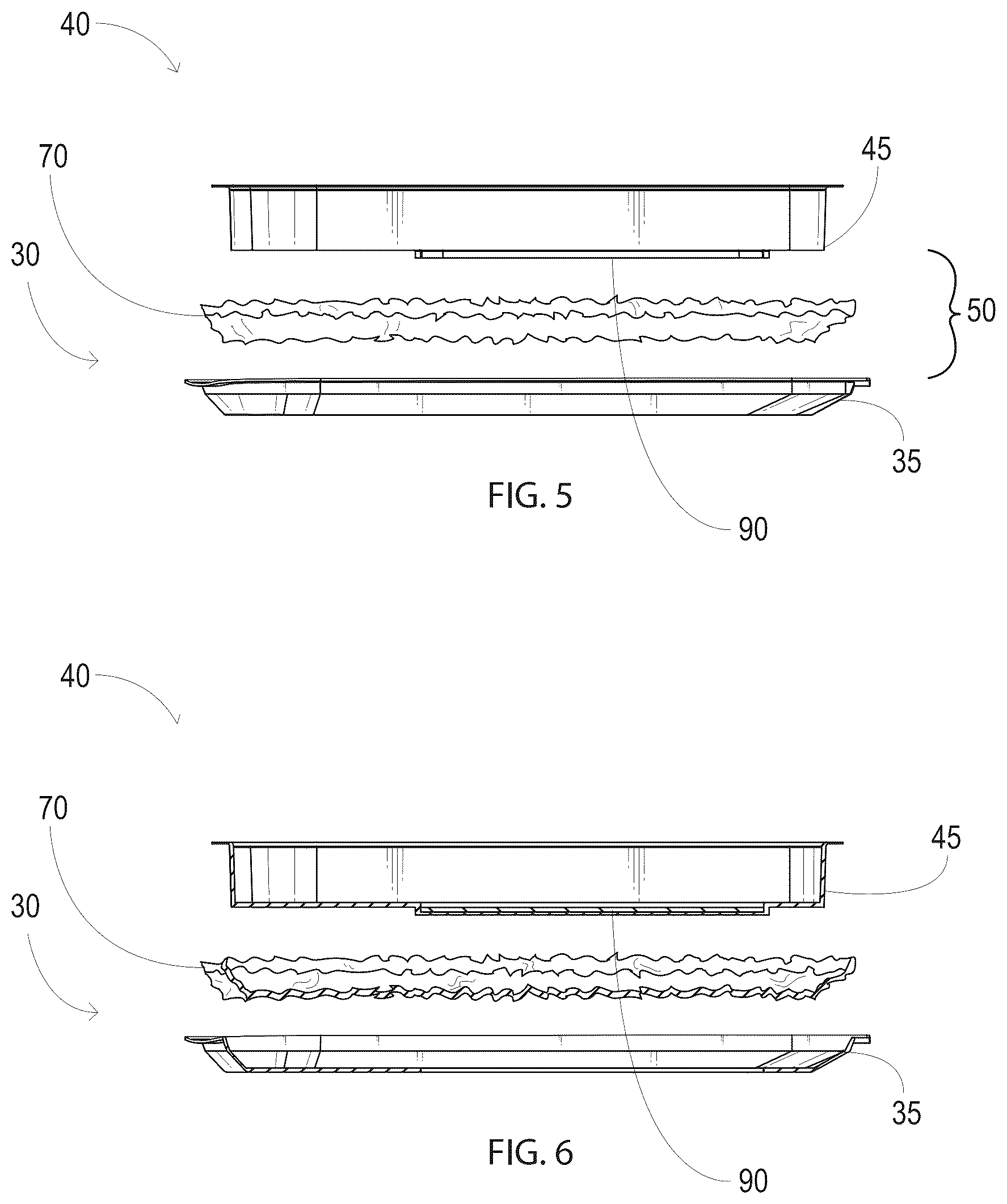 Patent US12103471 Figure 5 – Vacuum-formed insulated van expansion capsules