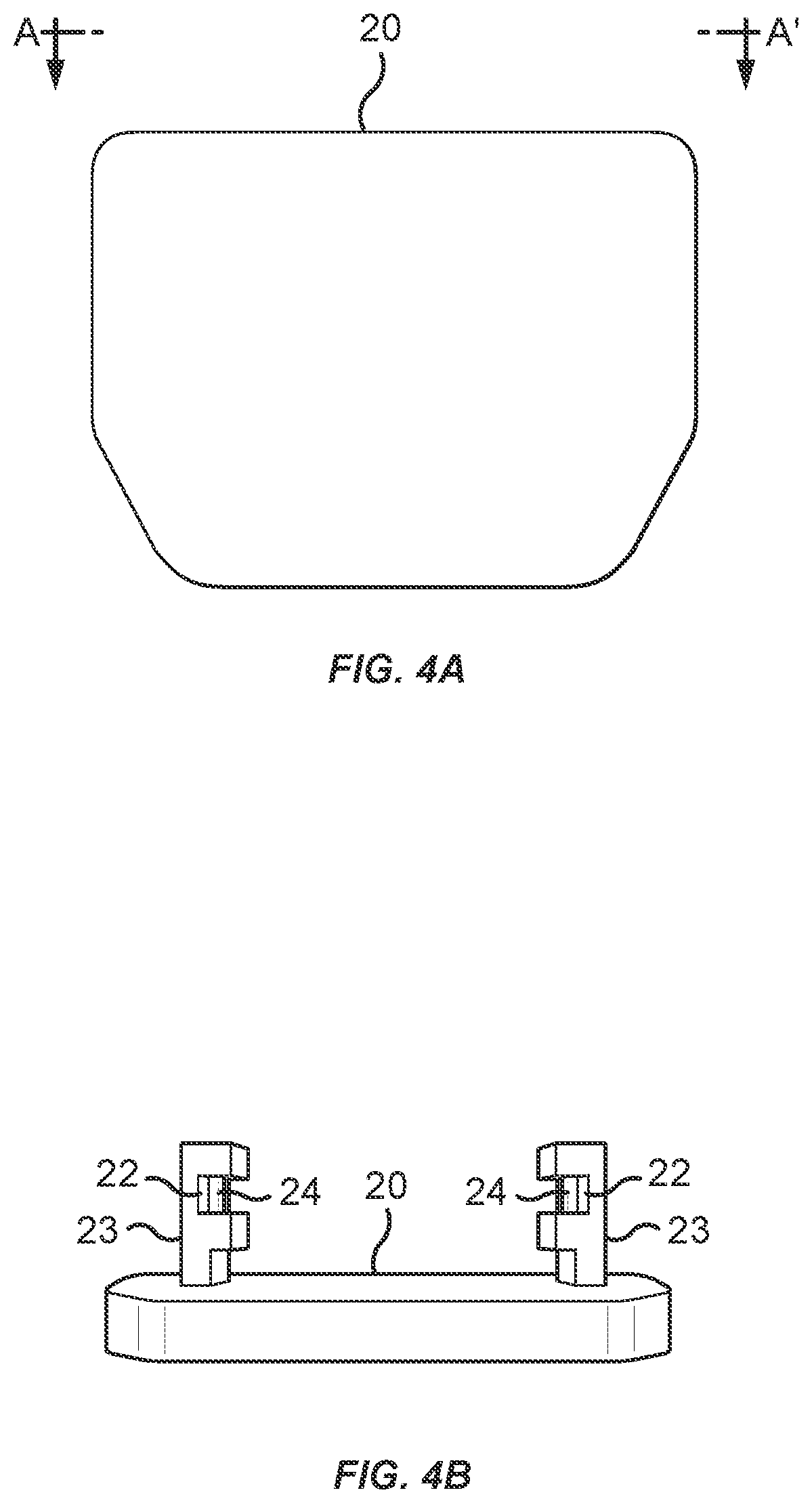 Patent US12103472 Figure 4 – License plate cover clip