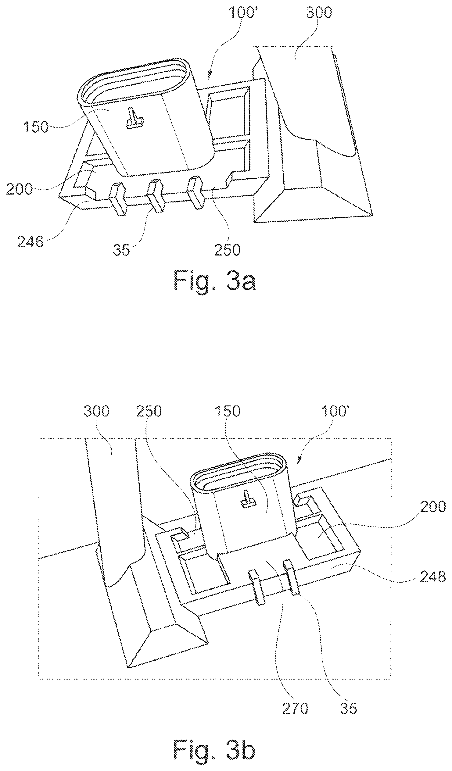 Patent US12103473 Figure 2 – Vehicle interior trim part with an integrated electrical or optical device