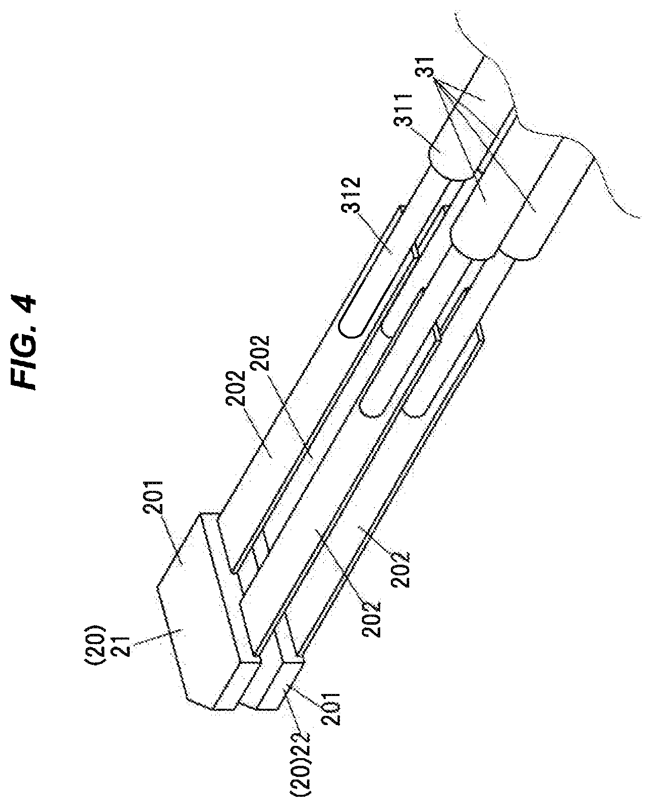 Patent US12103474 Figure 4 – Harness with sensor