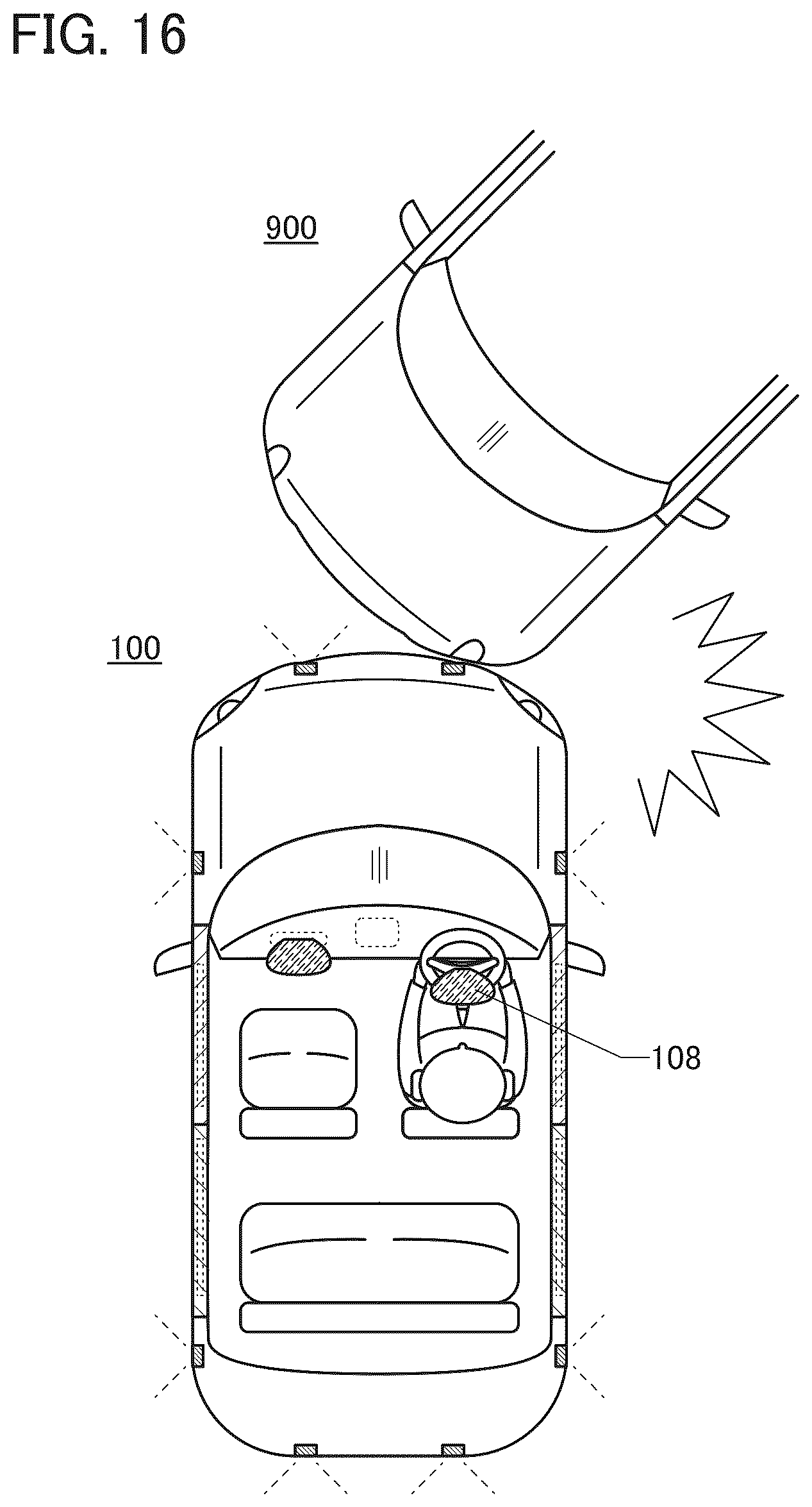 Patent US12103481 Figure 16 – Occupant protection device