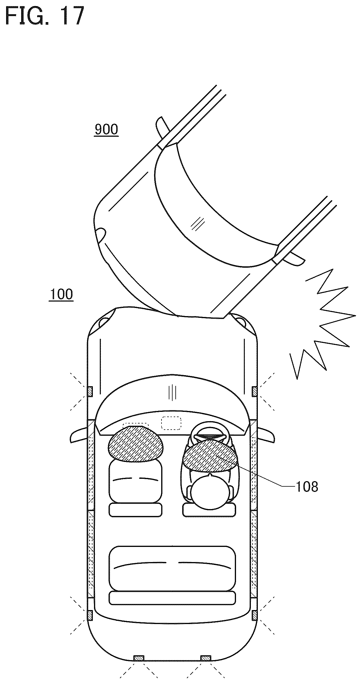 Patent US12103481 Figure 17 – Occupant protection device