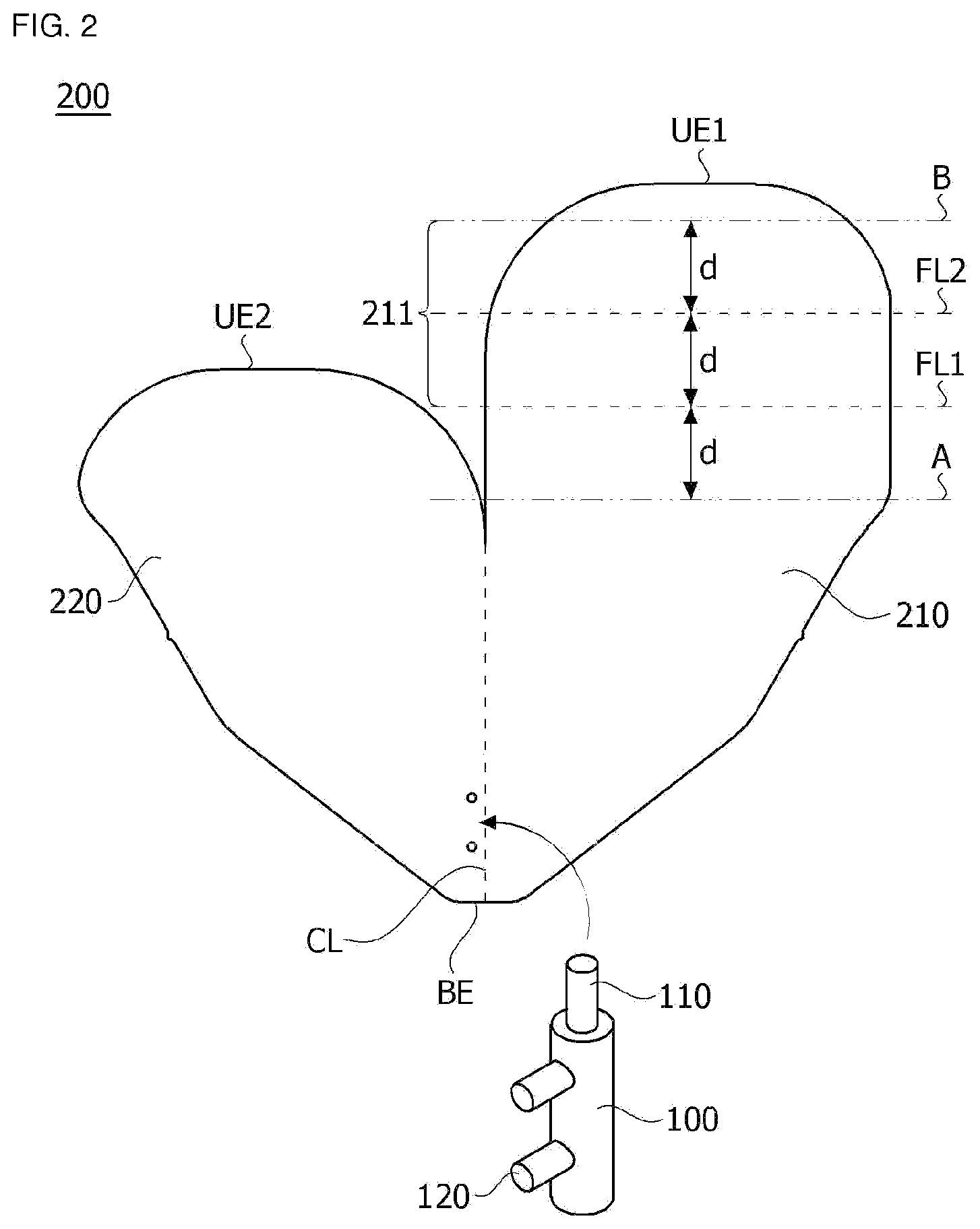Patent US12103486 Figure 2 – Airbag cushion and side airbag device having the same