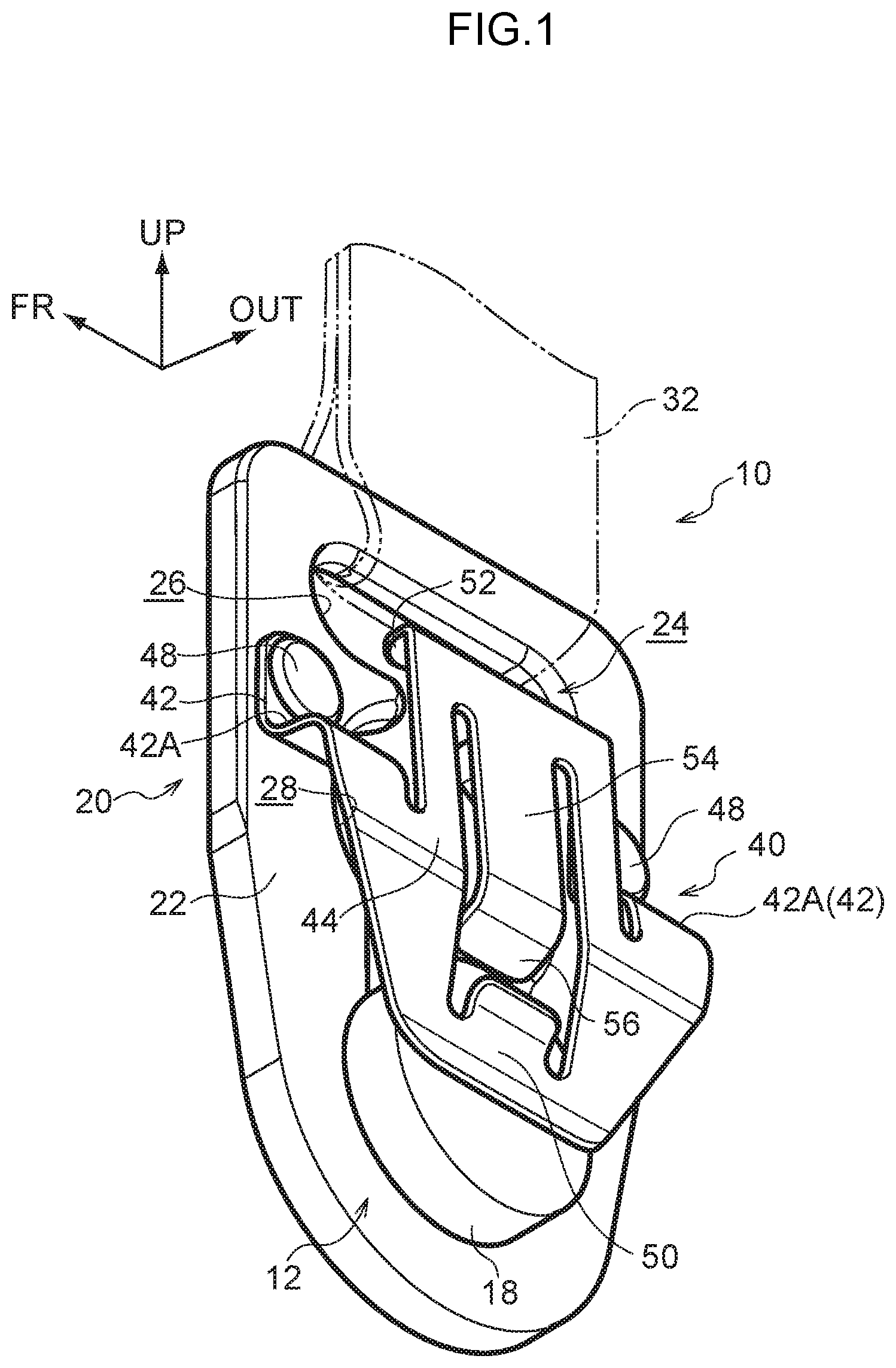 Patent US12103488 Figure 1 – Anchor device