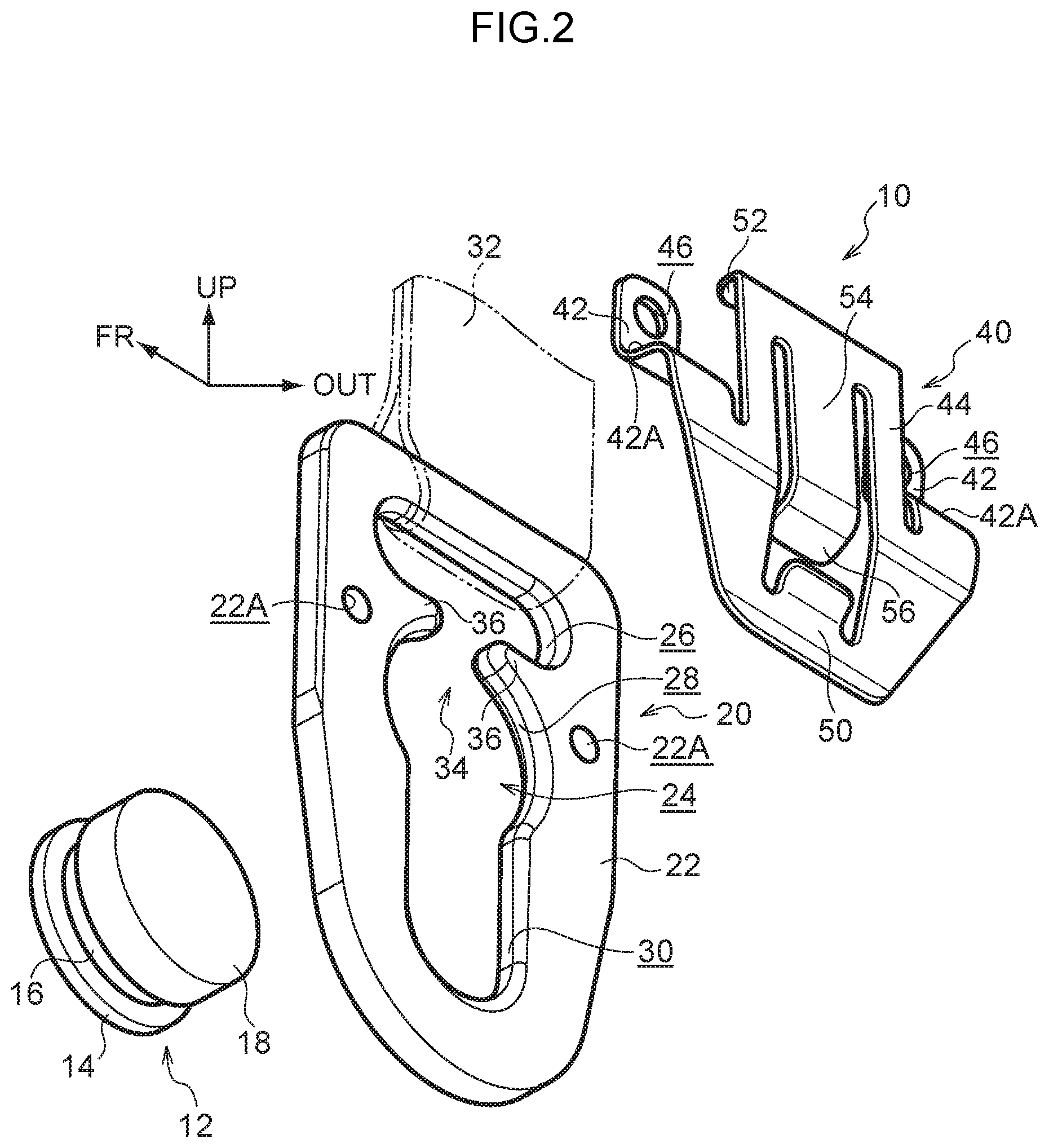 Patent US12103488 Figure 2 – Anchor device