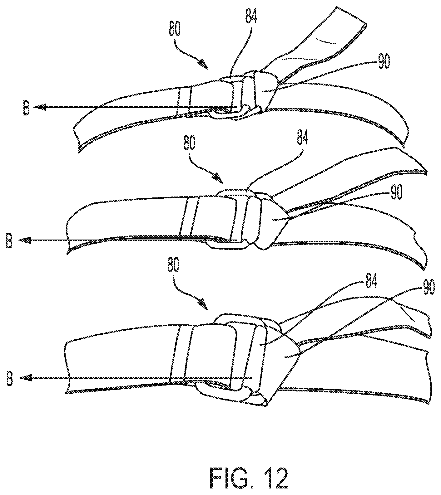 Patent US12103489 Figure 13 – Universal vehicle passenger restraint system