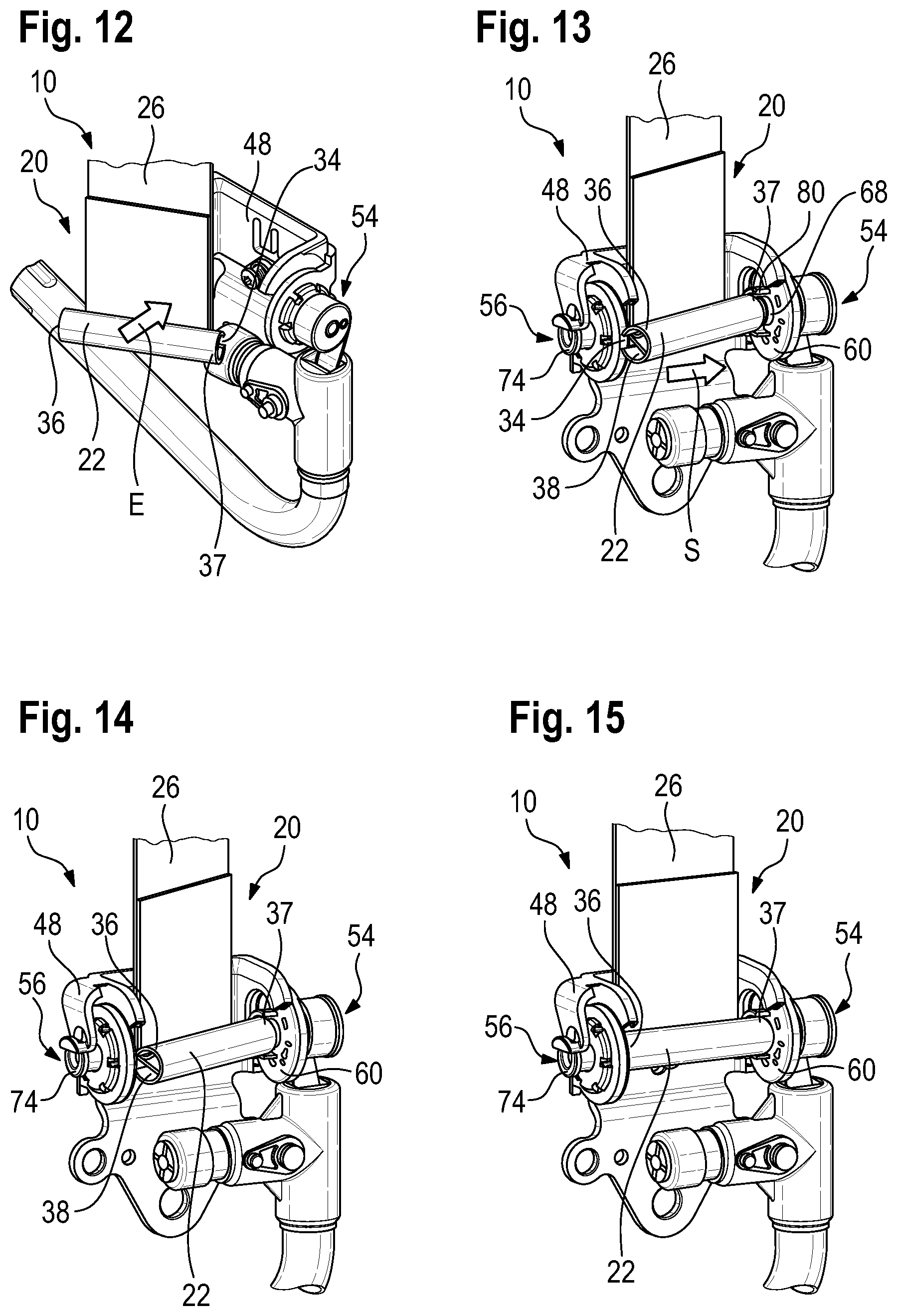 Patent US12103491 Figure 7 – Belt shaft housing, belt shaft, belt tensioner, and method for installing a belt tensioner