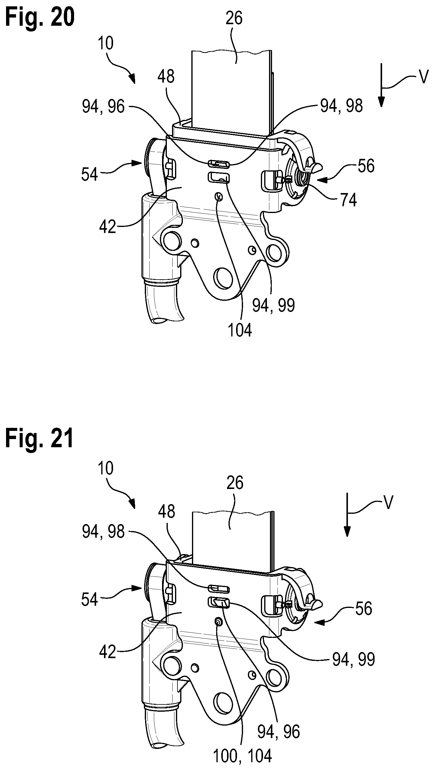 Patent US12103491 Figure 9 – Belt shaft housing, belt shaft, belt tensioner, and method for installing a belt tensioner