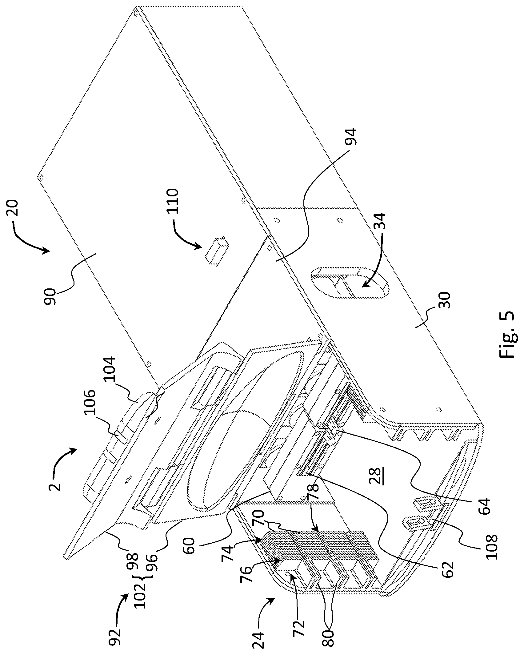 Patent US12103492 Figure 6 – Remote-control actuator