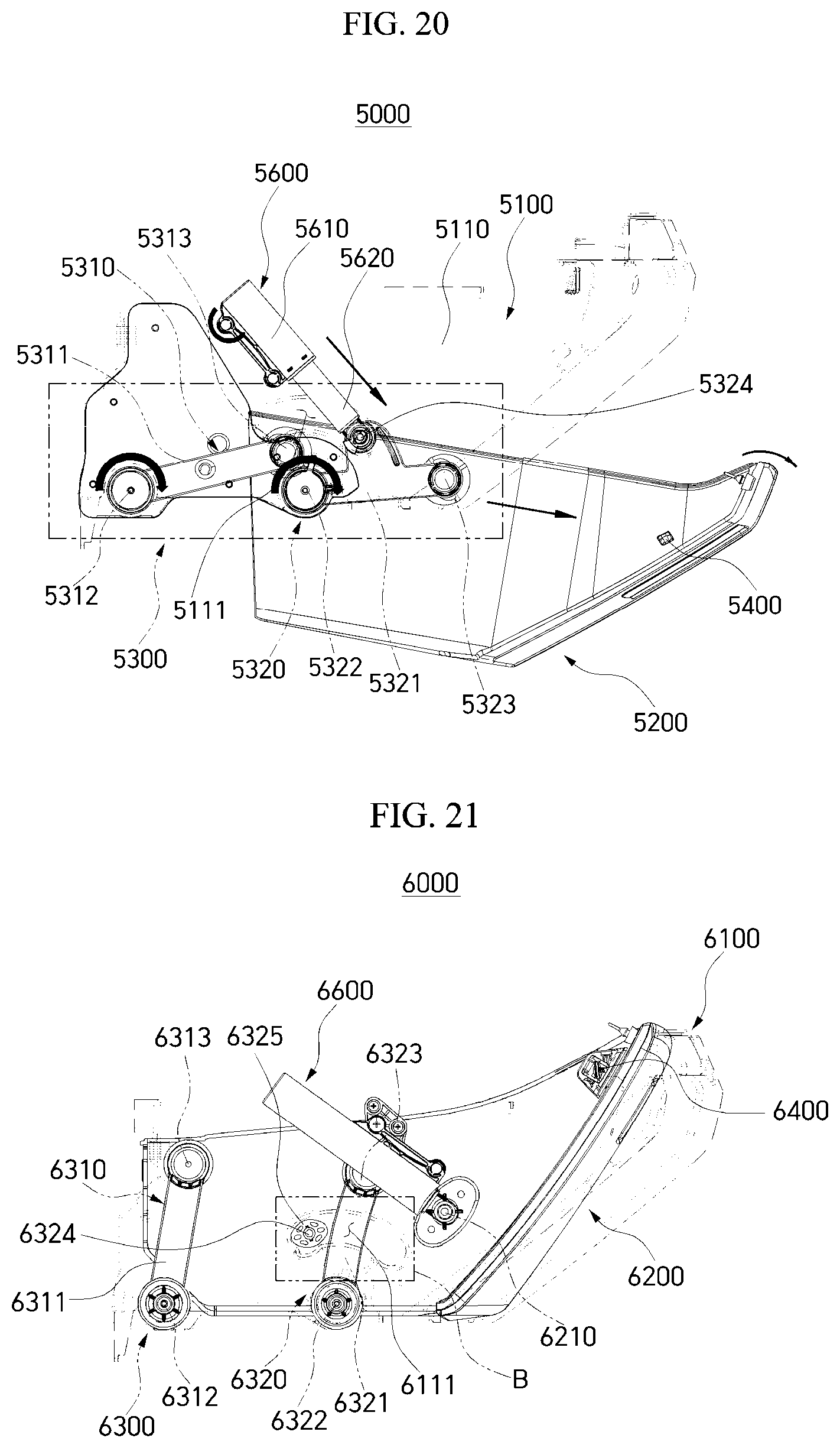 Patent US12103498 Figure 11 – Glove box