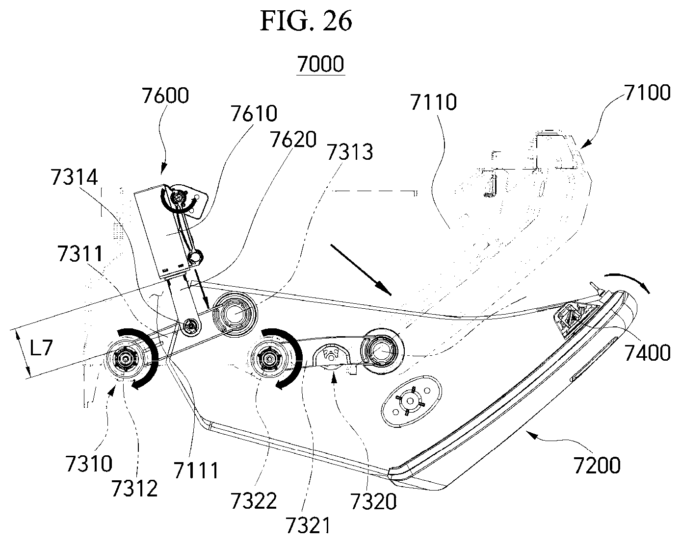 Patent US12103498 Figure 14 – Glove box